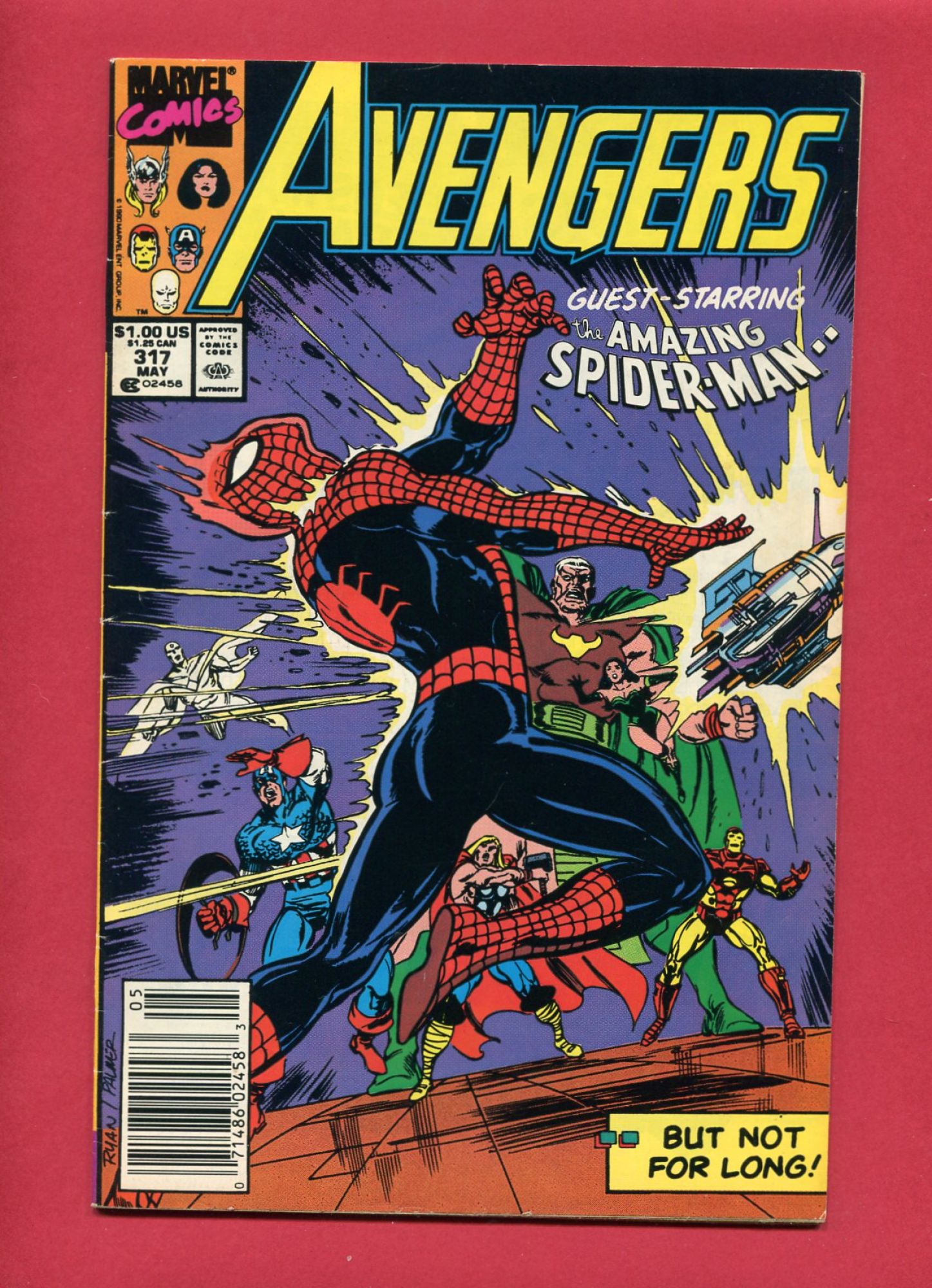 Avengers #317, May 1990, 8. VF