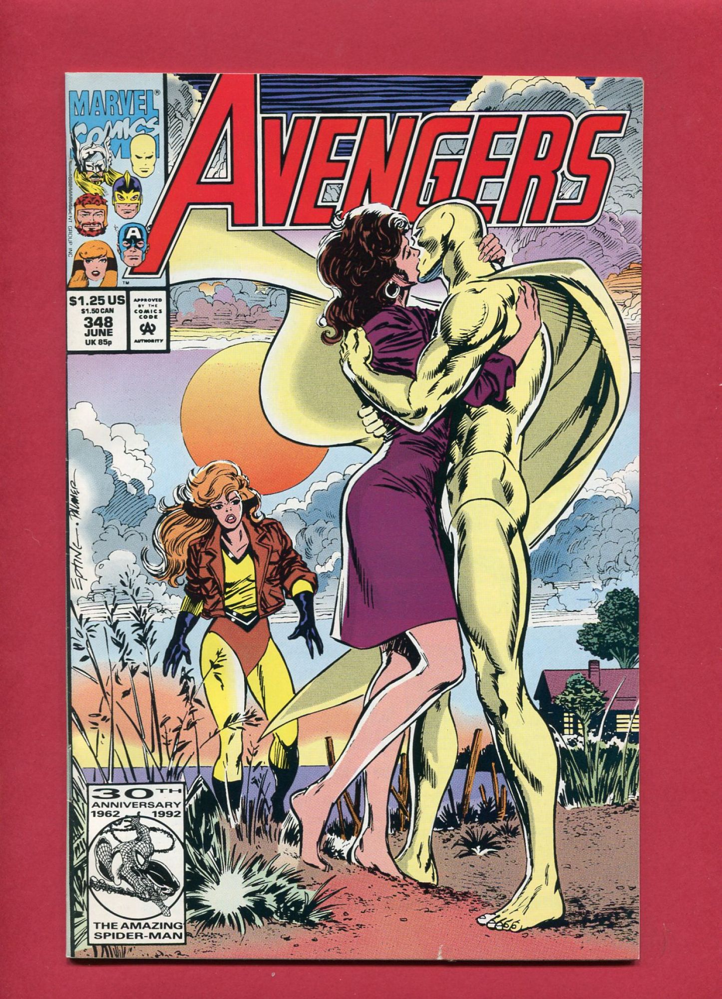 Avengers #348, Jun 1992, 7.5 VF-