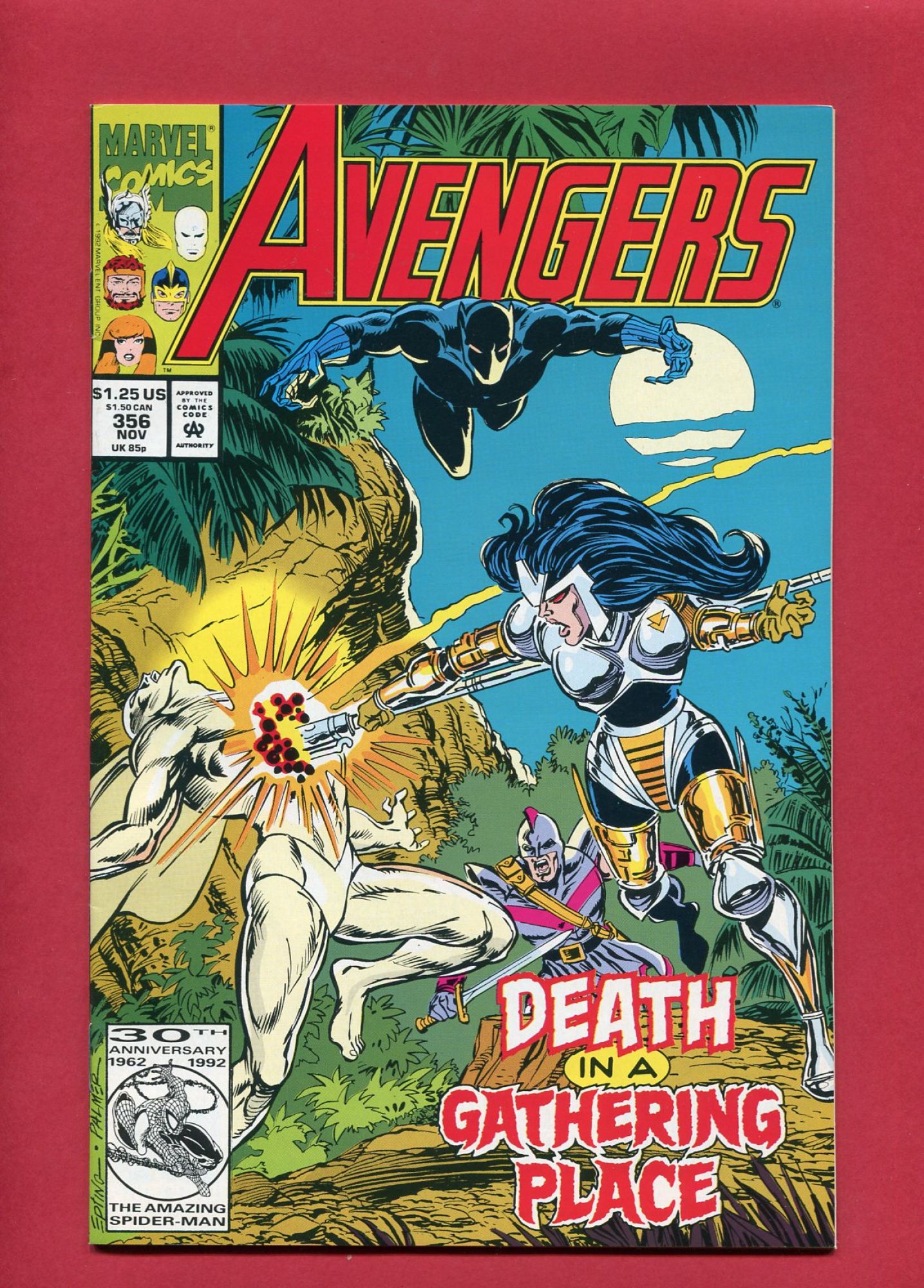 Avengers #356, Nov 1992, 8.5 VF+