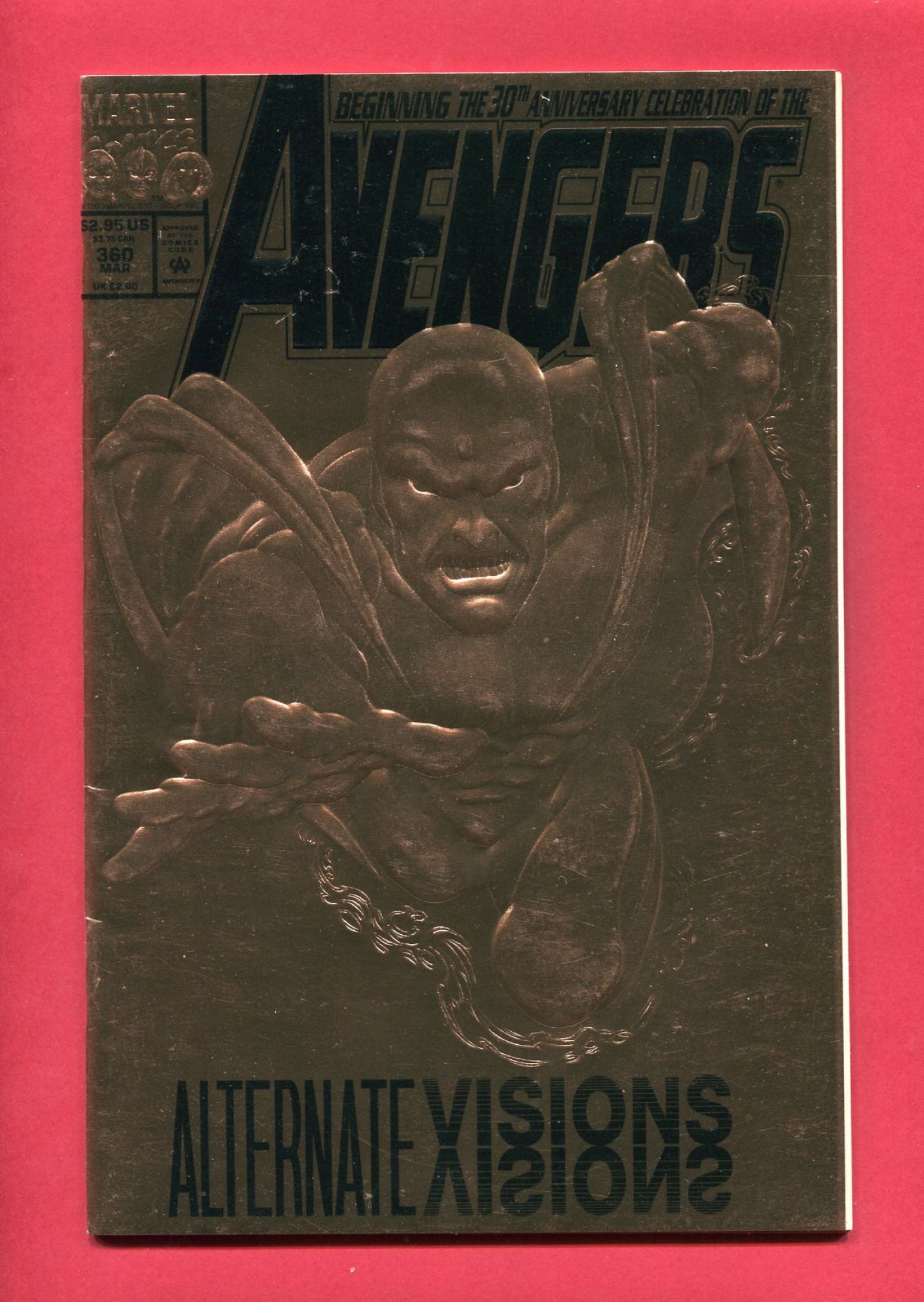 Avengers #360, Mar 1993, 8.5 VF+