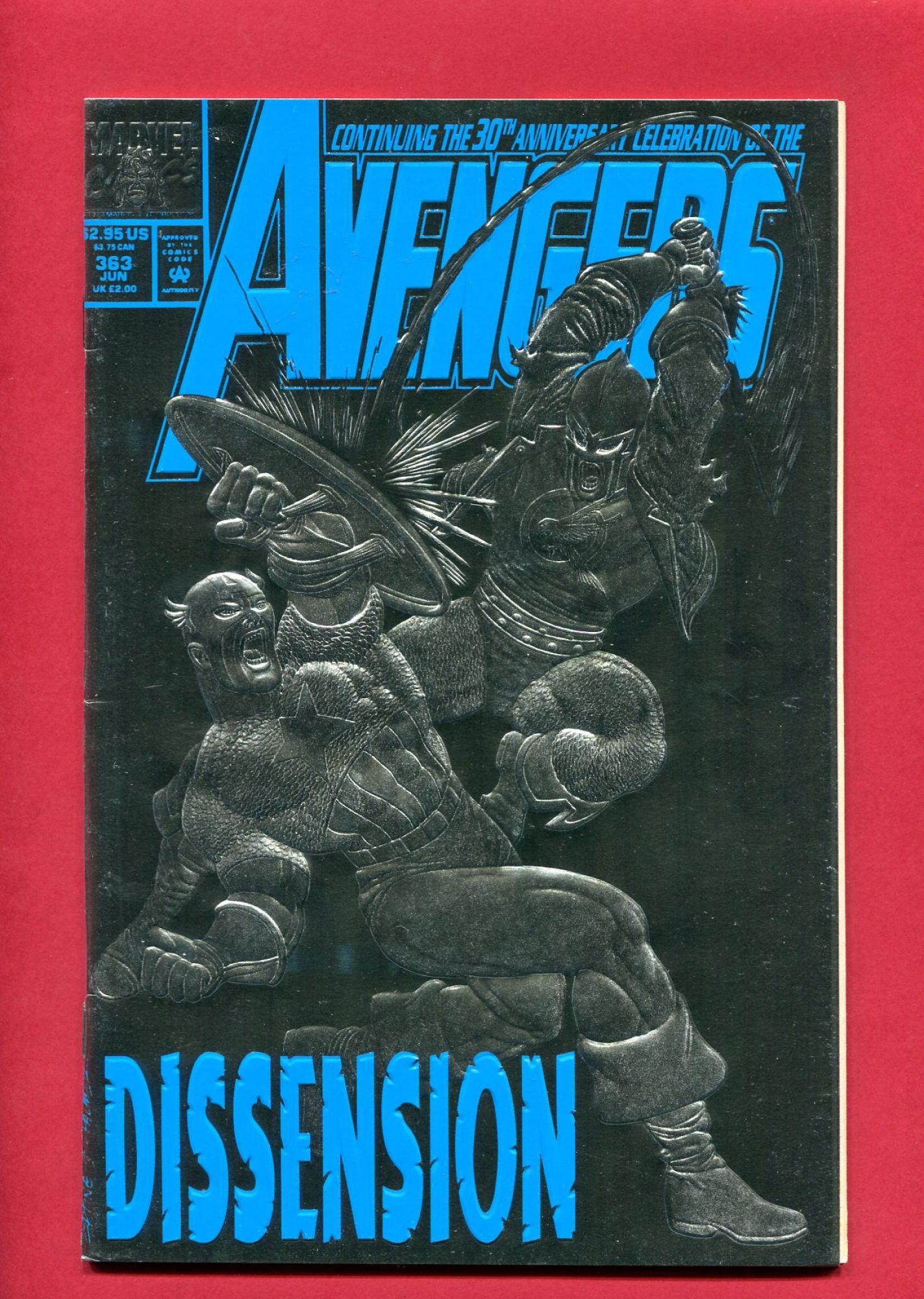 Avengers #363, Jun 1993, 8.5 VF+