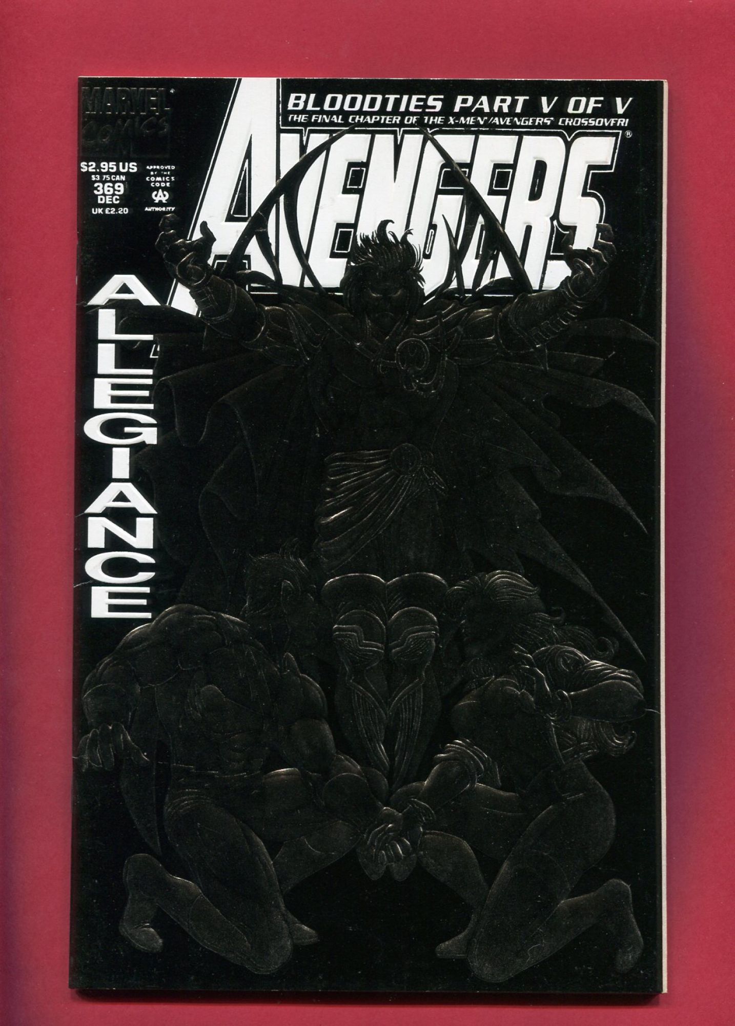 Avengers #369, Dec 1993, 9.2 NM-