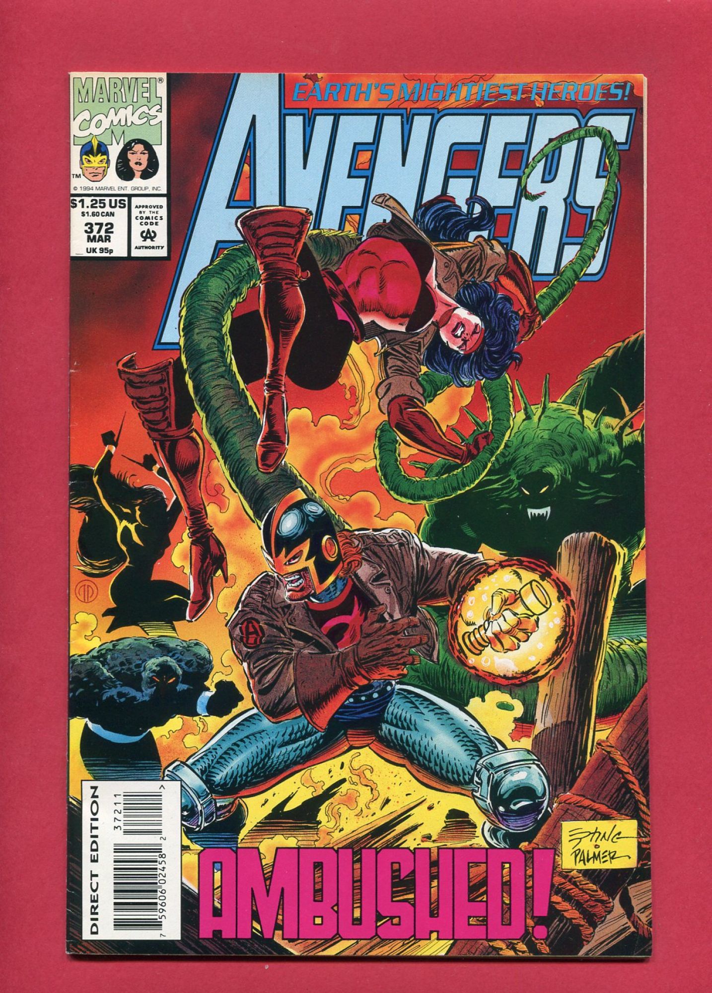 Avengers #372, Mar 1994, 8.0 VF