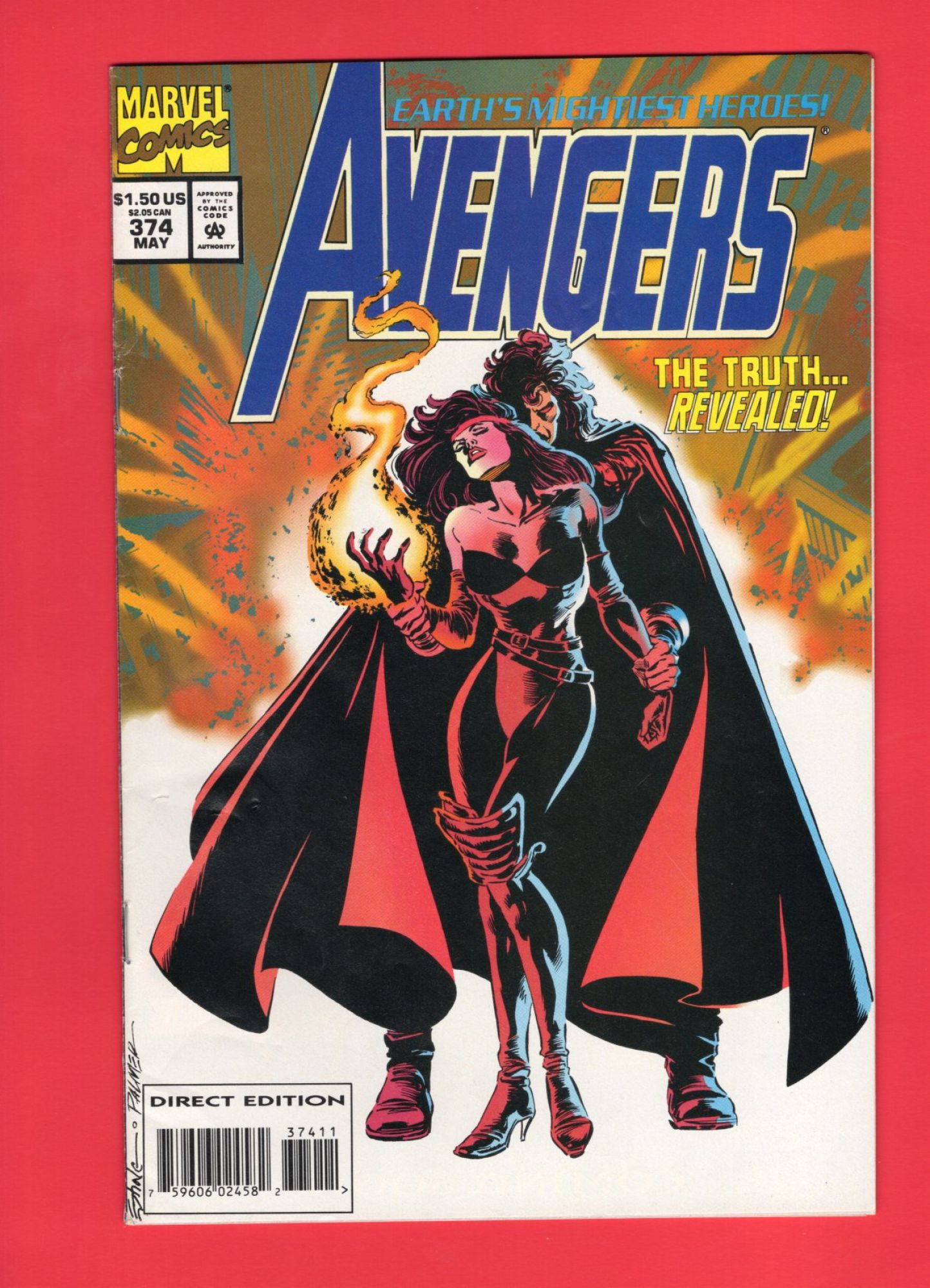 Avengers #374, May 1994, 6.5 FN+
