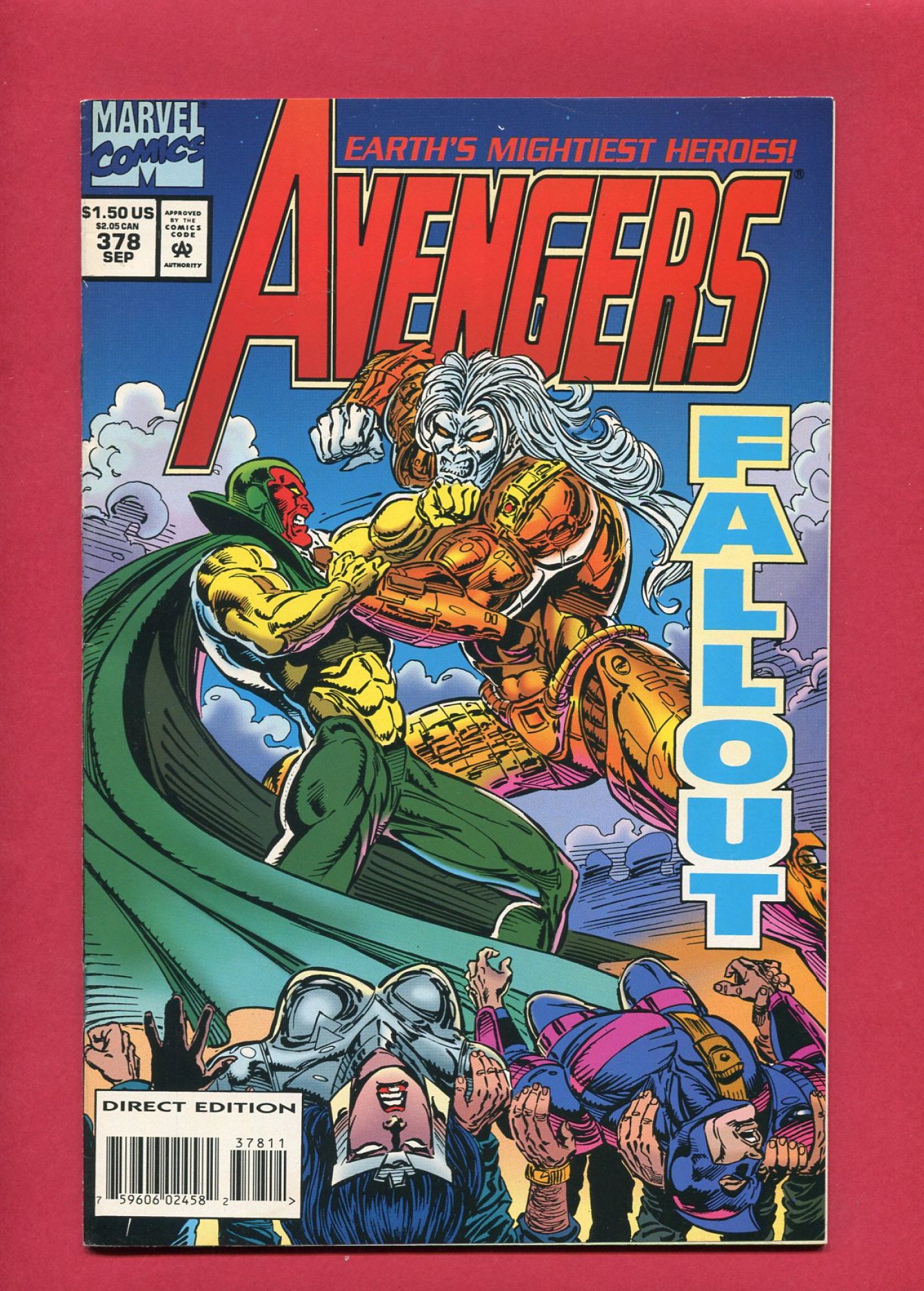 Avengers #378, Sep 1994, 8.5 VF+