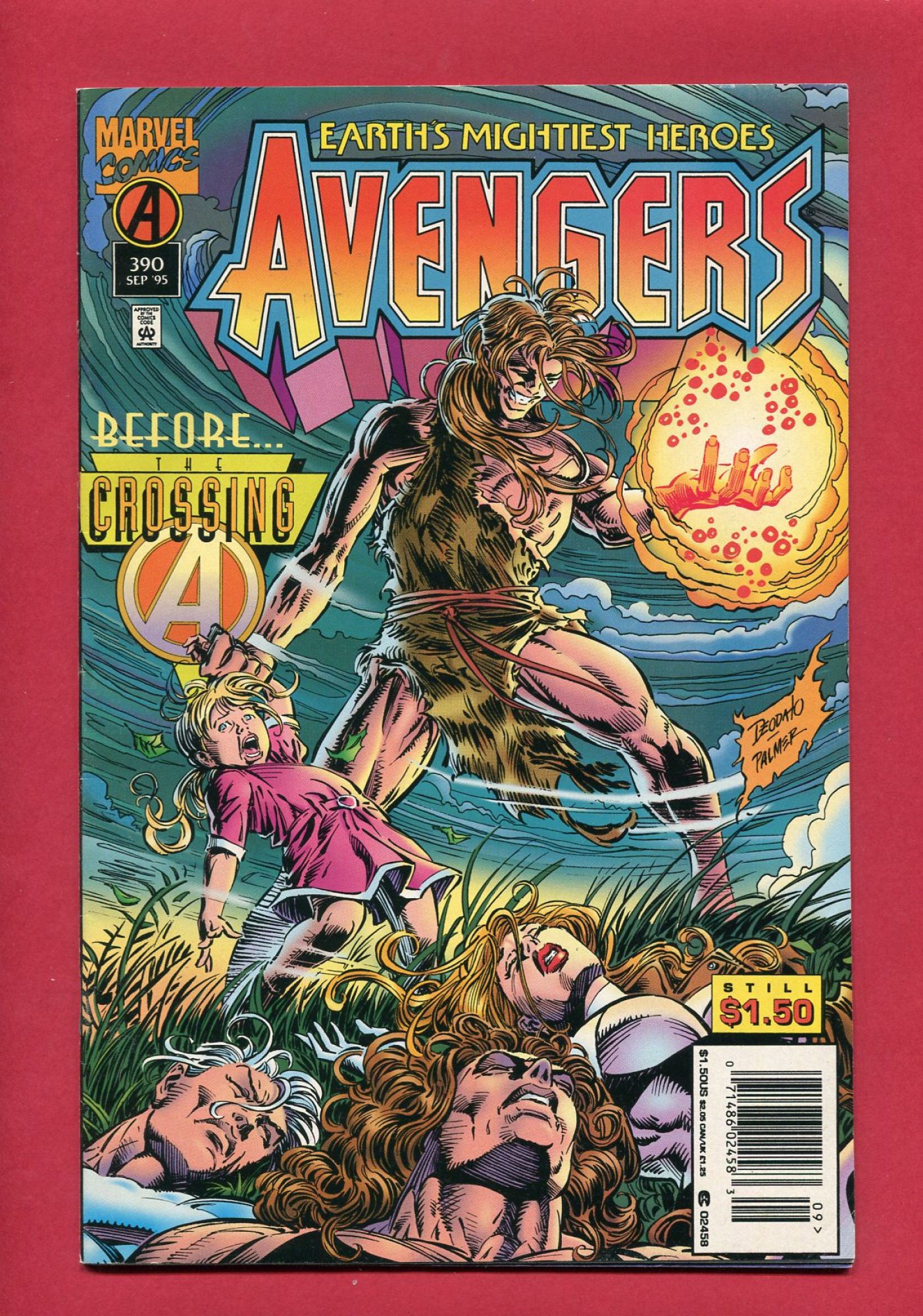 Avengers #390, Sep 1995, 9.2 NM-