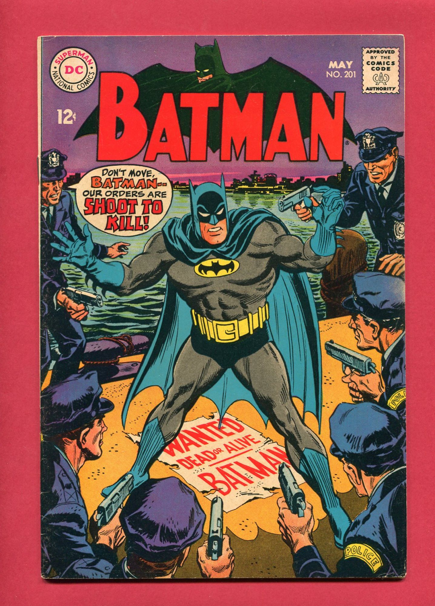 Batman #201, May 1968, 6.5 FN+