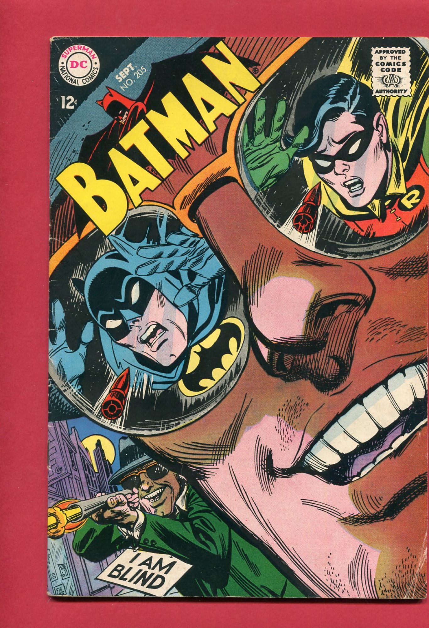 Batman #205, Sep 1968, 6.0 FN