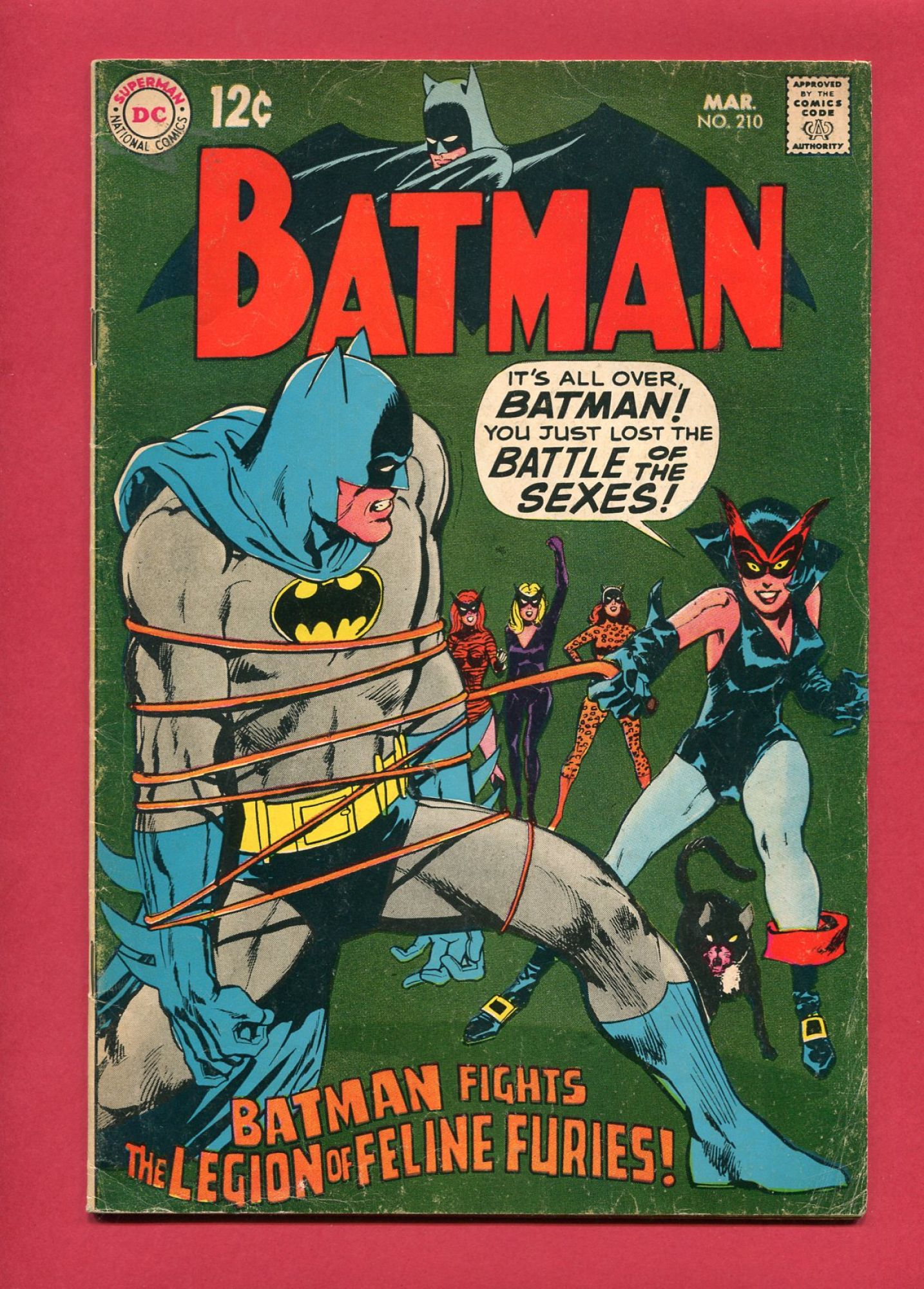 Batman #210, Mar 1969, 4.0 VG