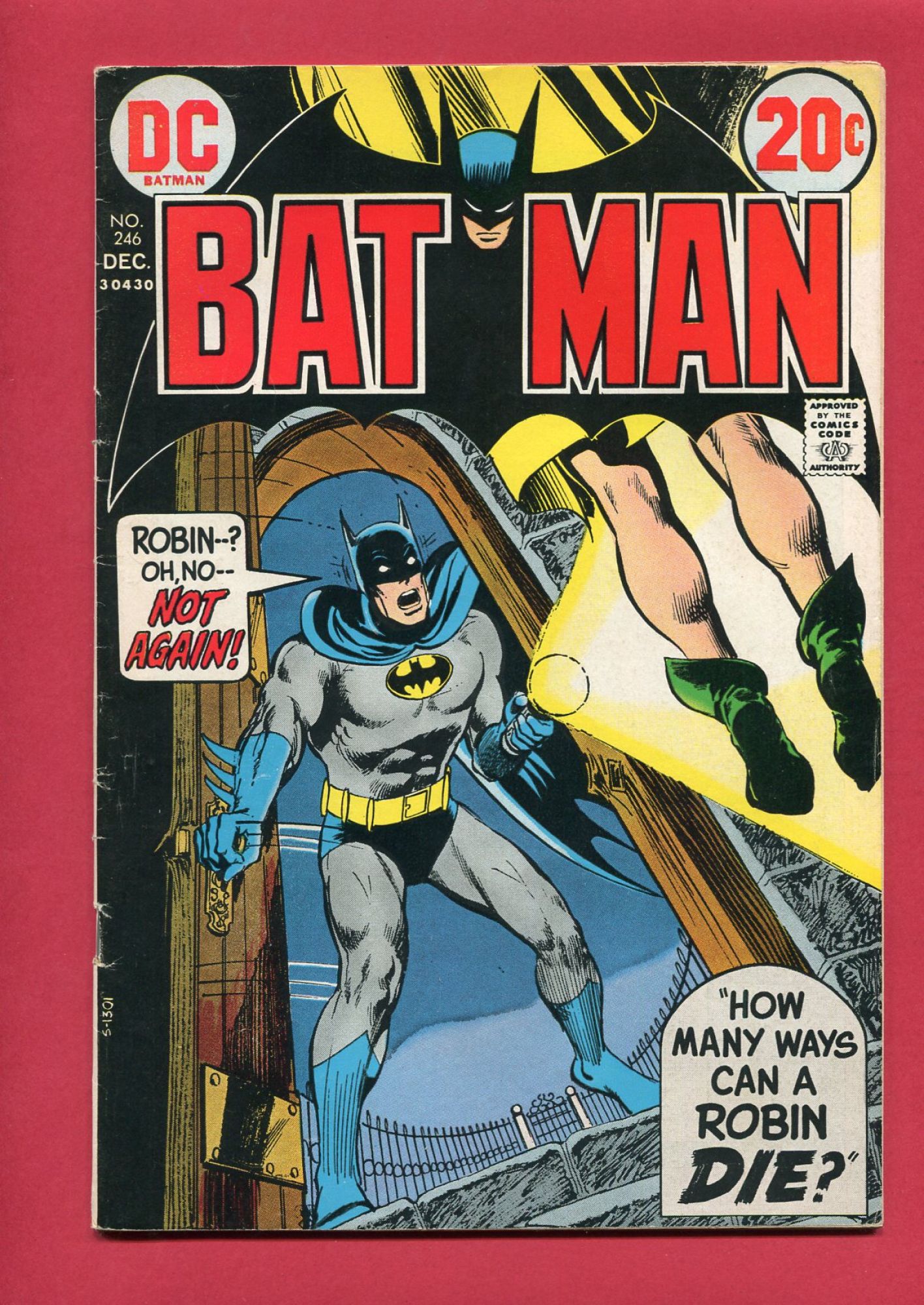 Batman #246, Dec 1972, 5.0 VG/FN
