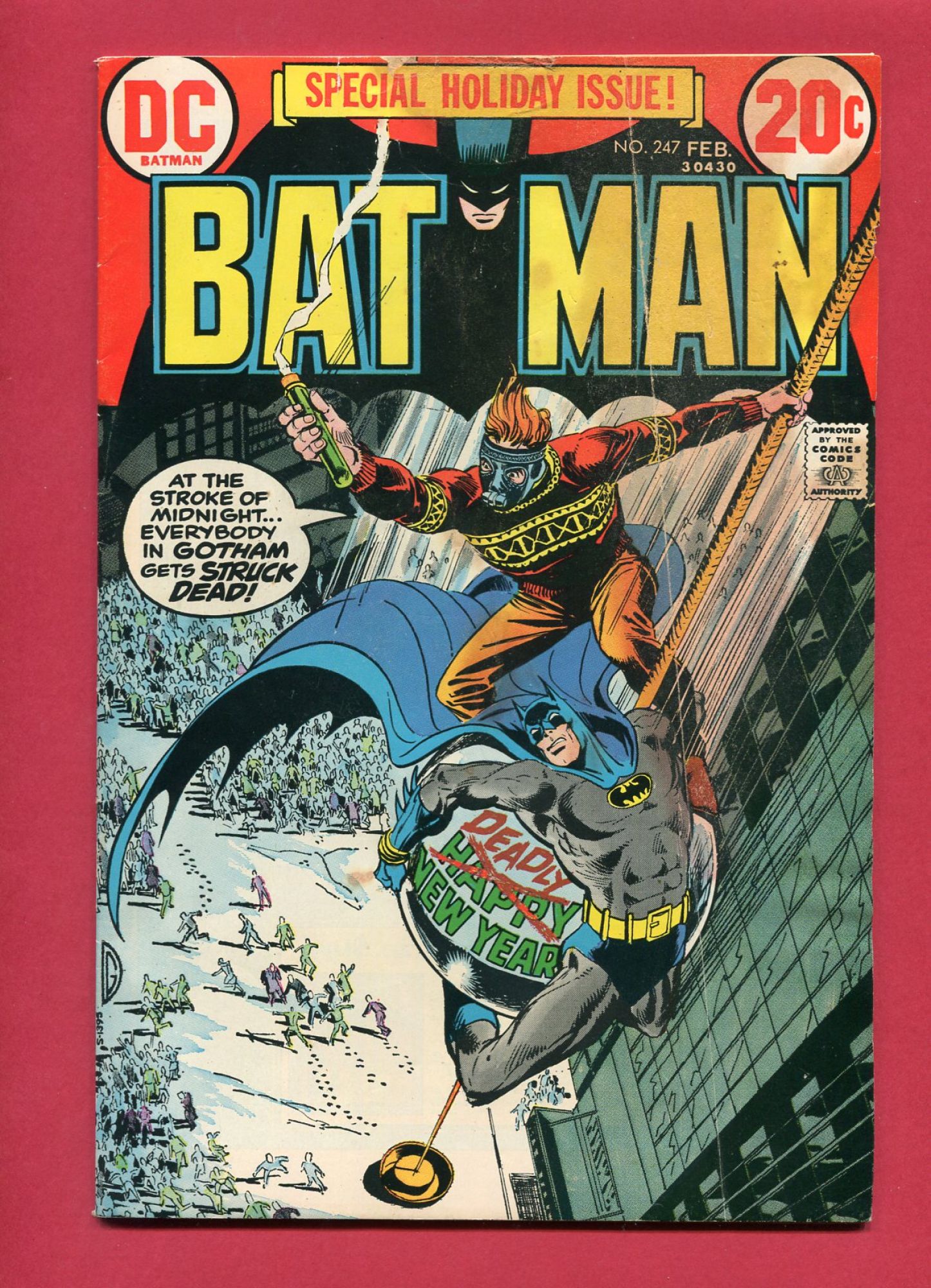 Batman #247, Feb 1973, 2.5 GD+