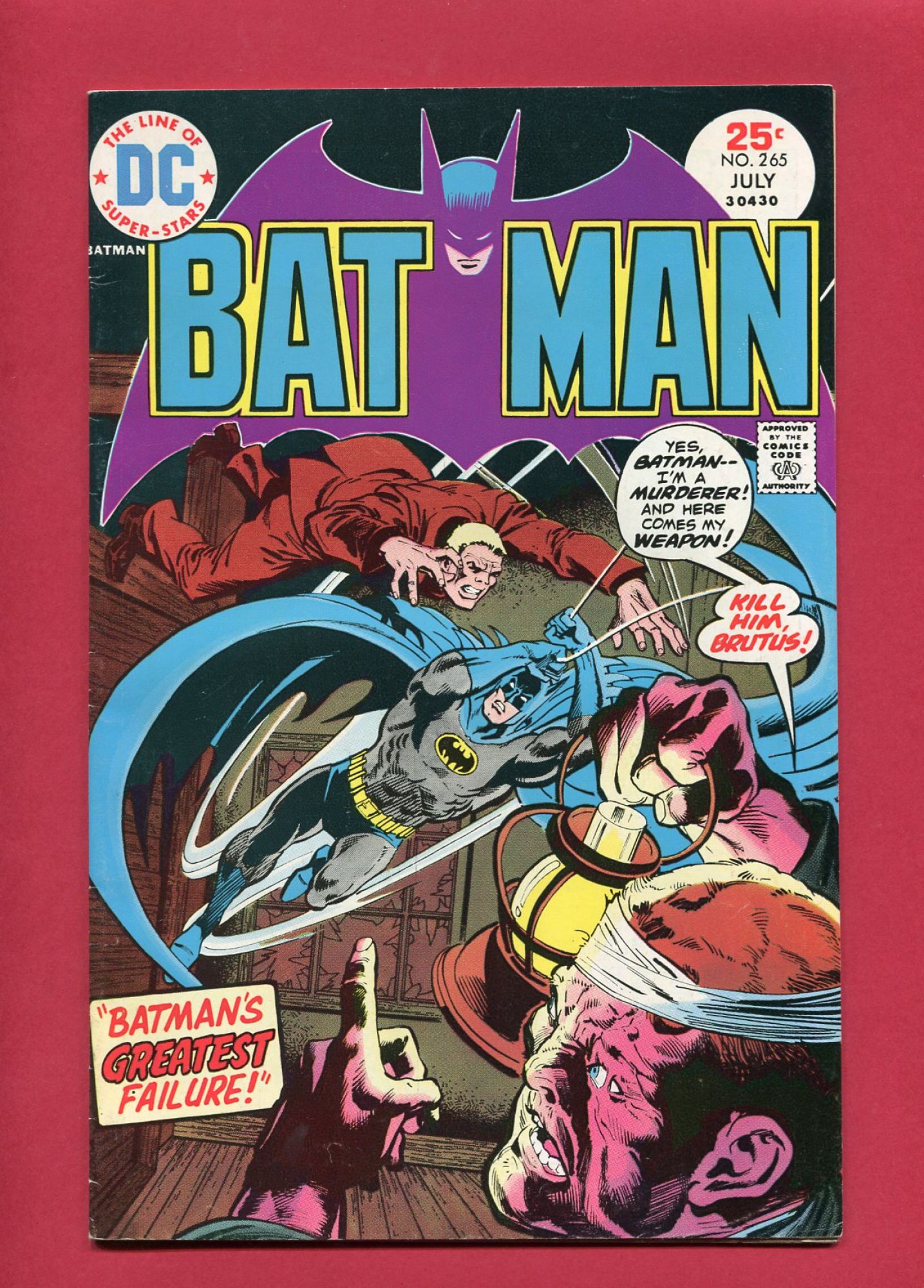 Batman #265, Jul 1975, 7.5 VF-