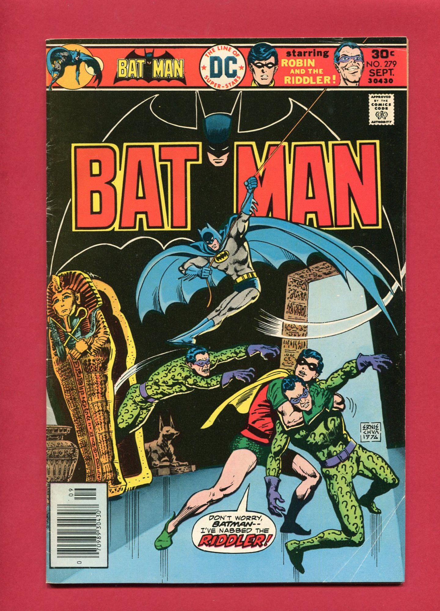 Batman #279, Sep 1976, 6.0 FN