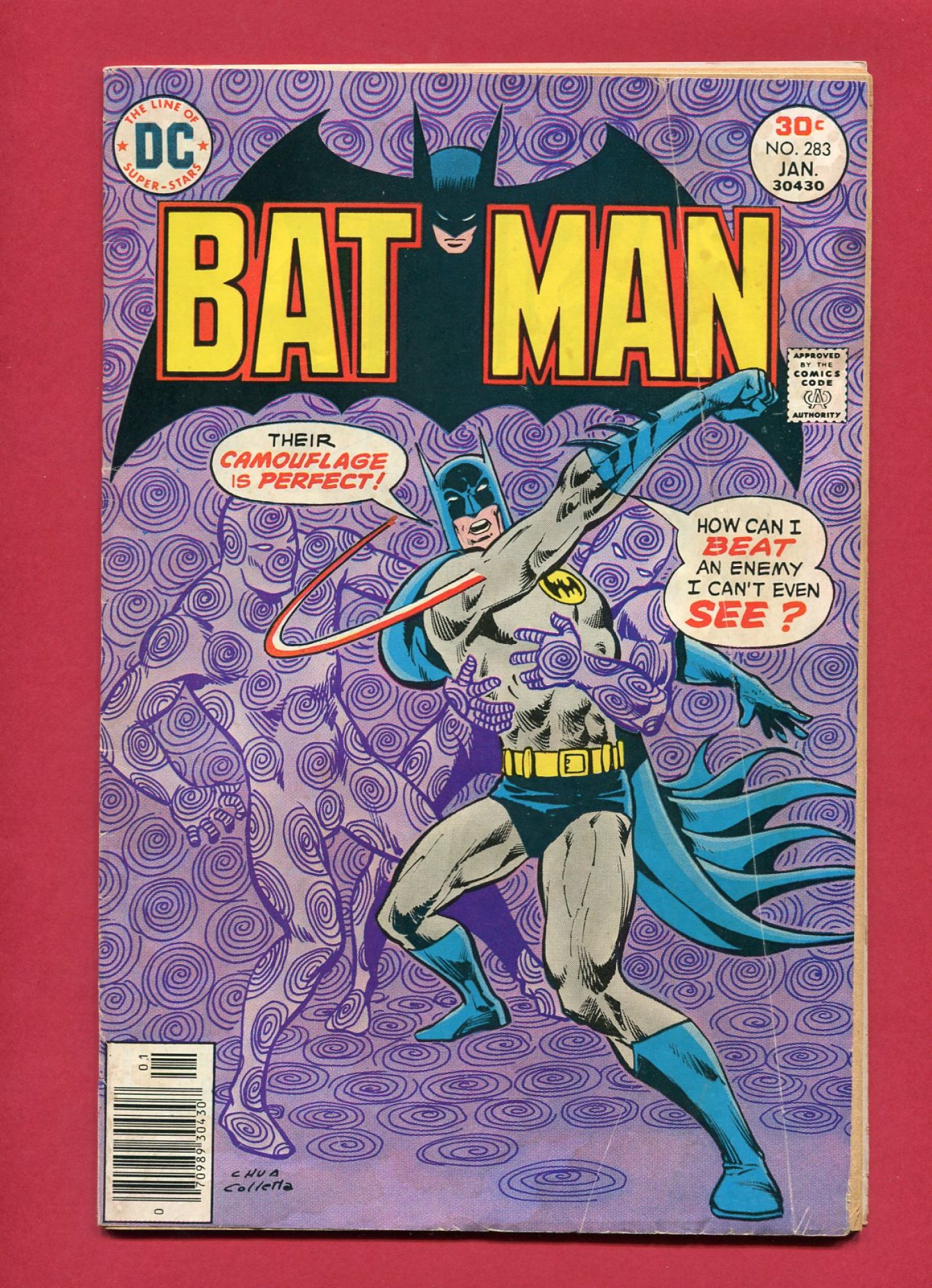 Batman #283, Jan 1977, 3.5 GD/VG+