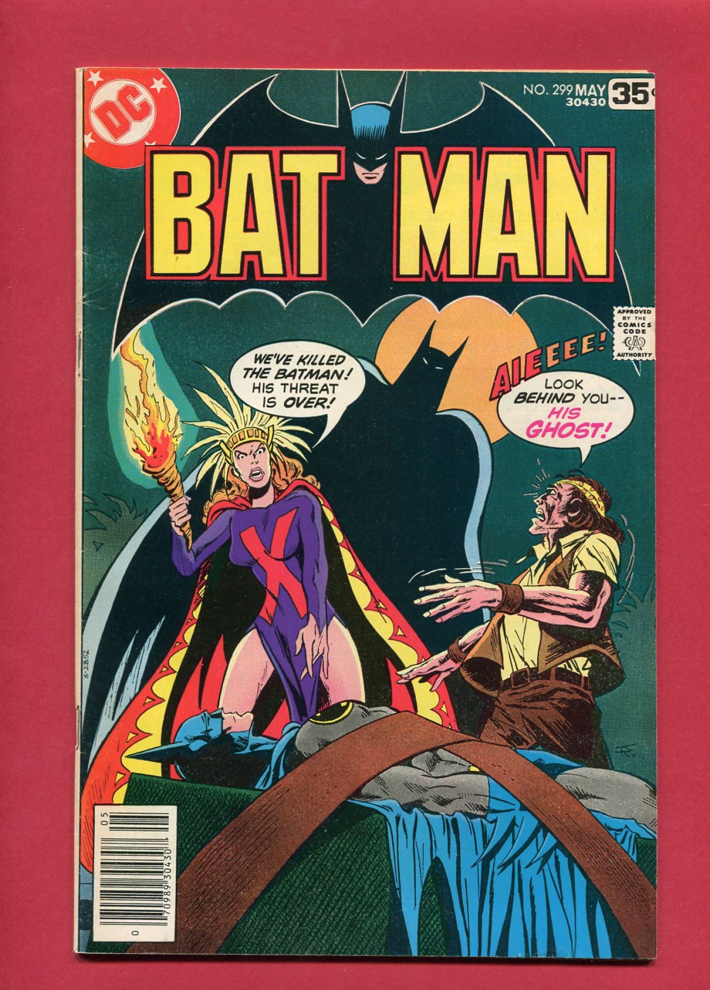Batman #299, May 1978, 7.0 FN/VF