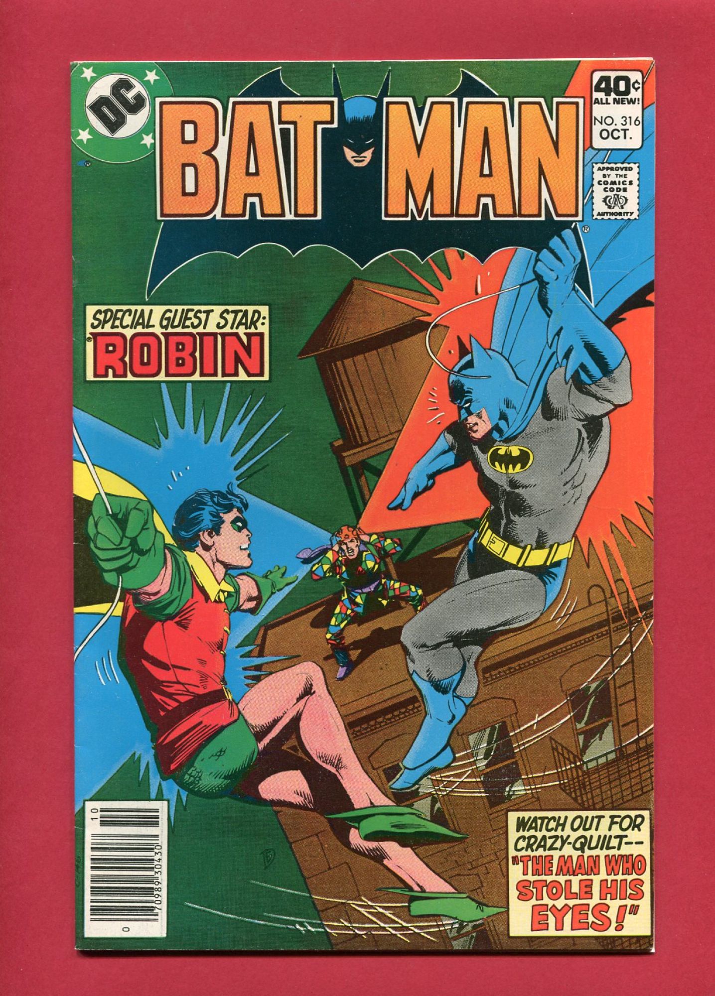 Batman #316, Oct 1979, 7.5 VF-