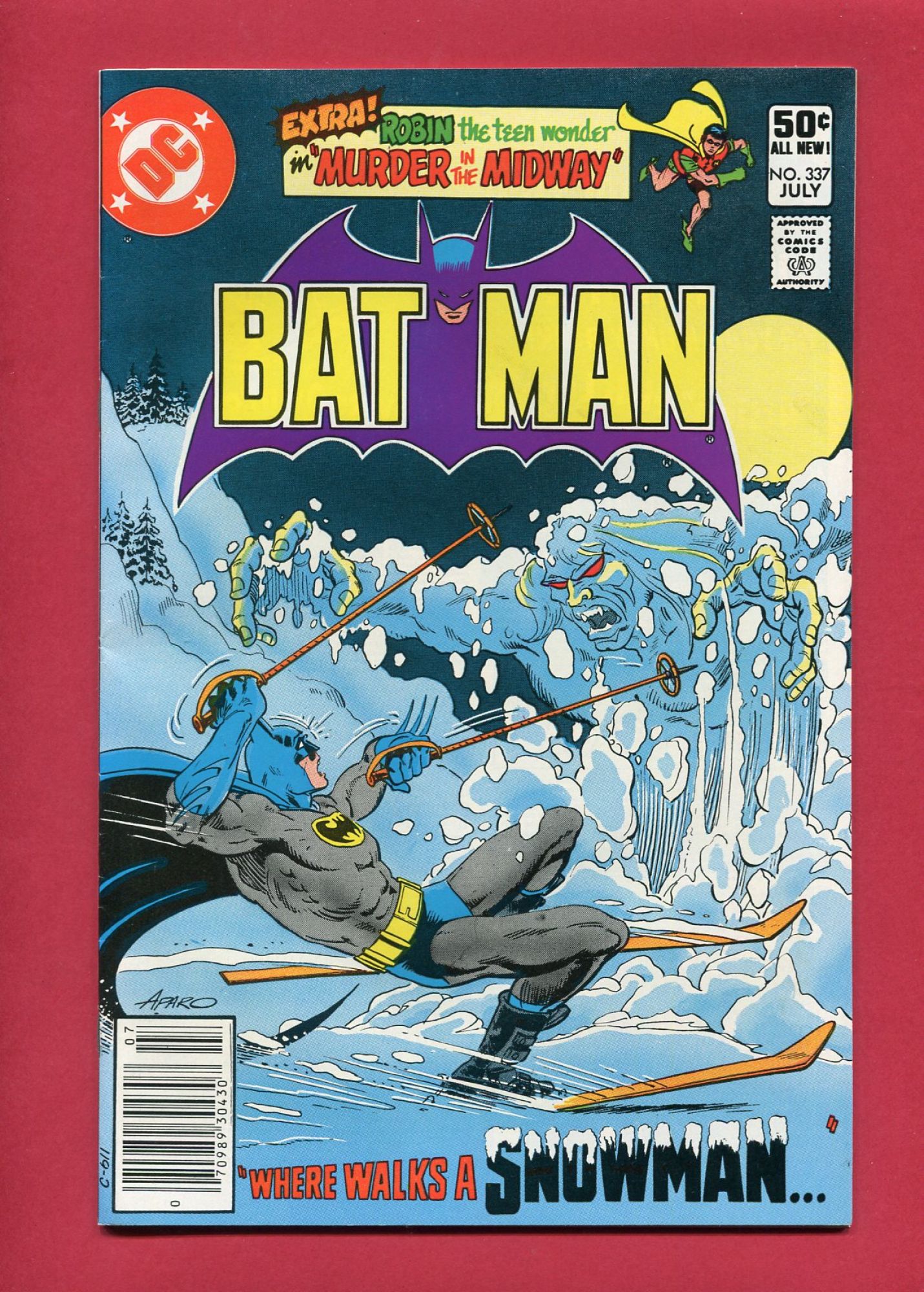 Batman #337, Jul 1981, 7.5 VF-