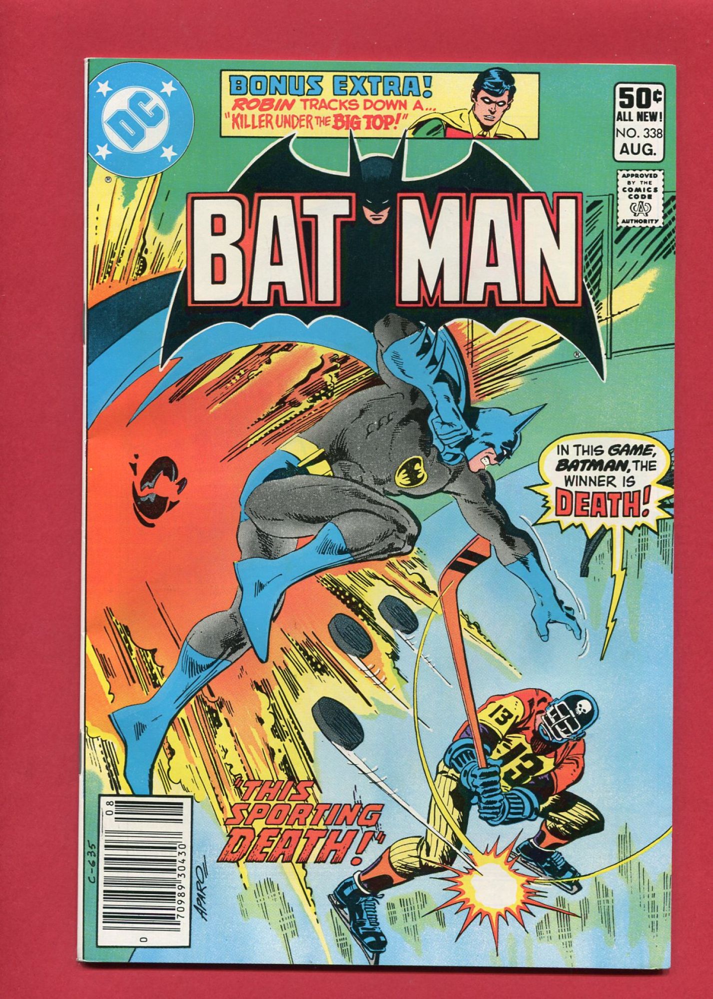 Batman #338, Aug 1981, 9.2 NM-