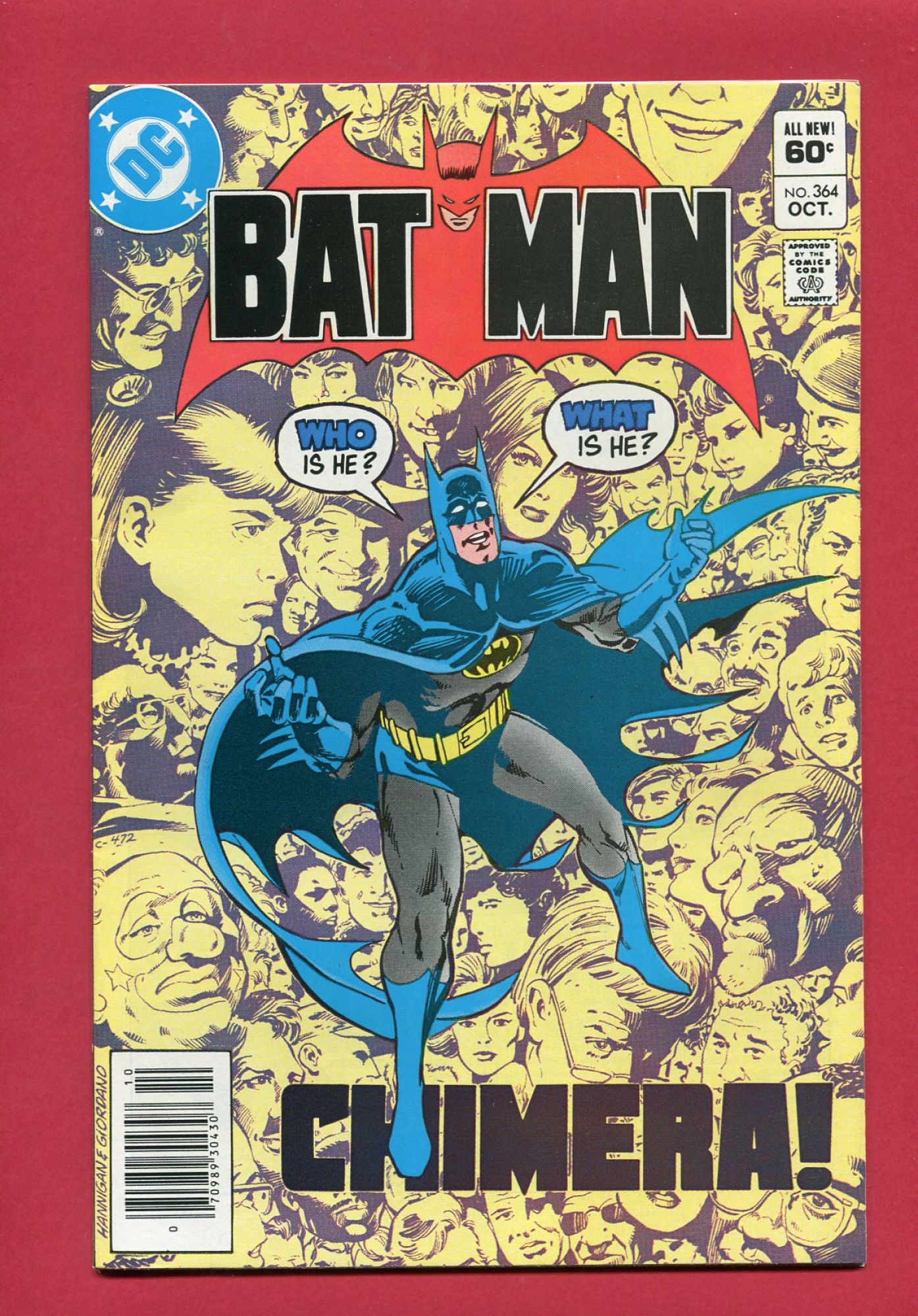 Batman #364, Oct 1983, 8.0 VF
