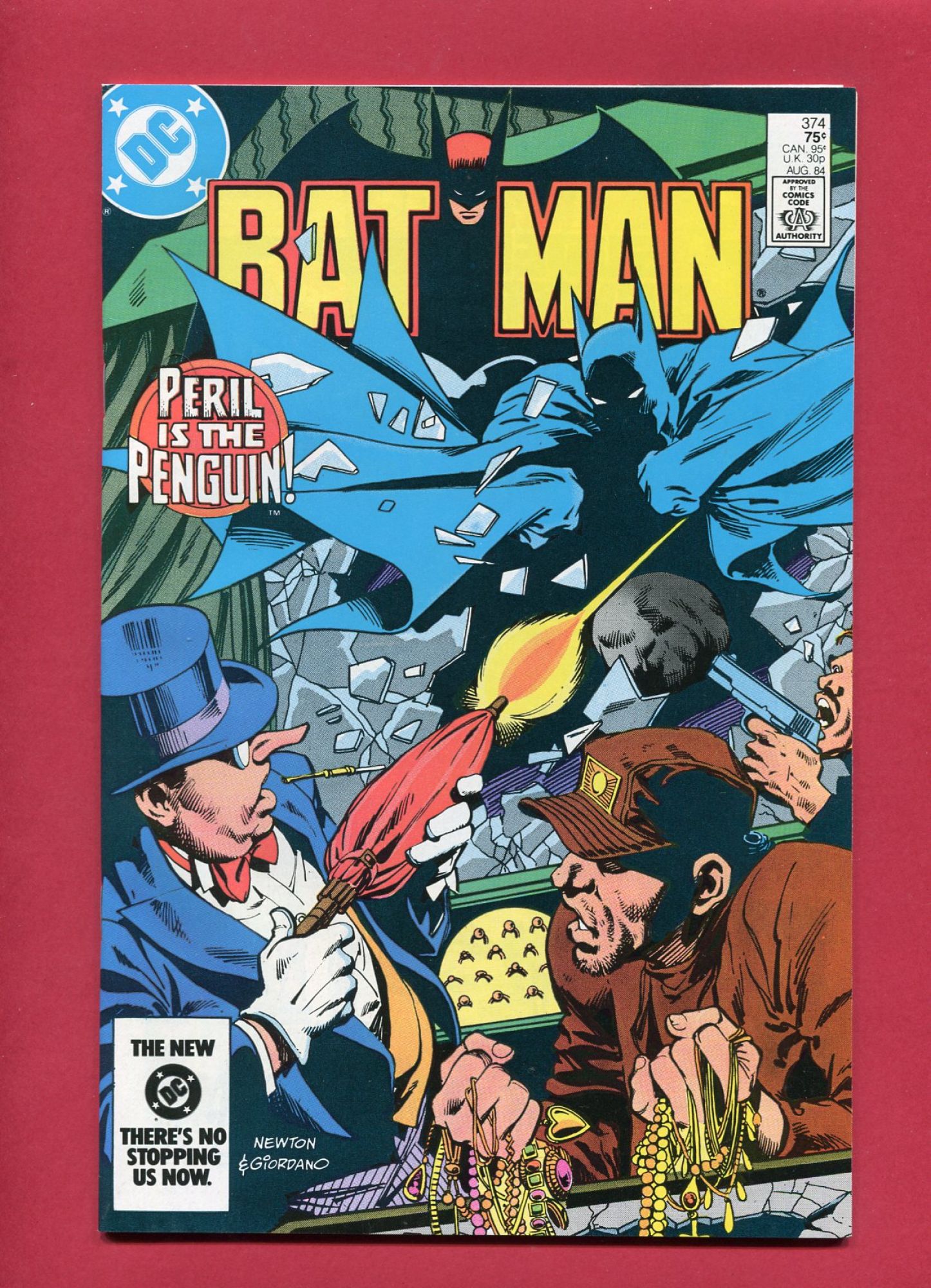 Batman #374, Aug 1984, 9.4 NM
