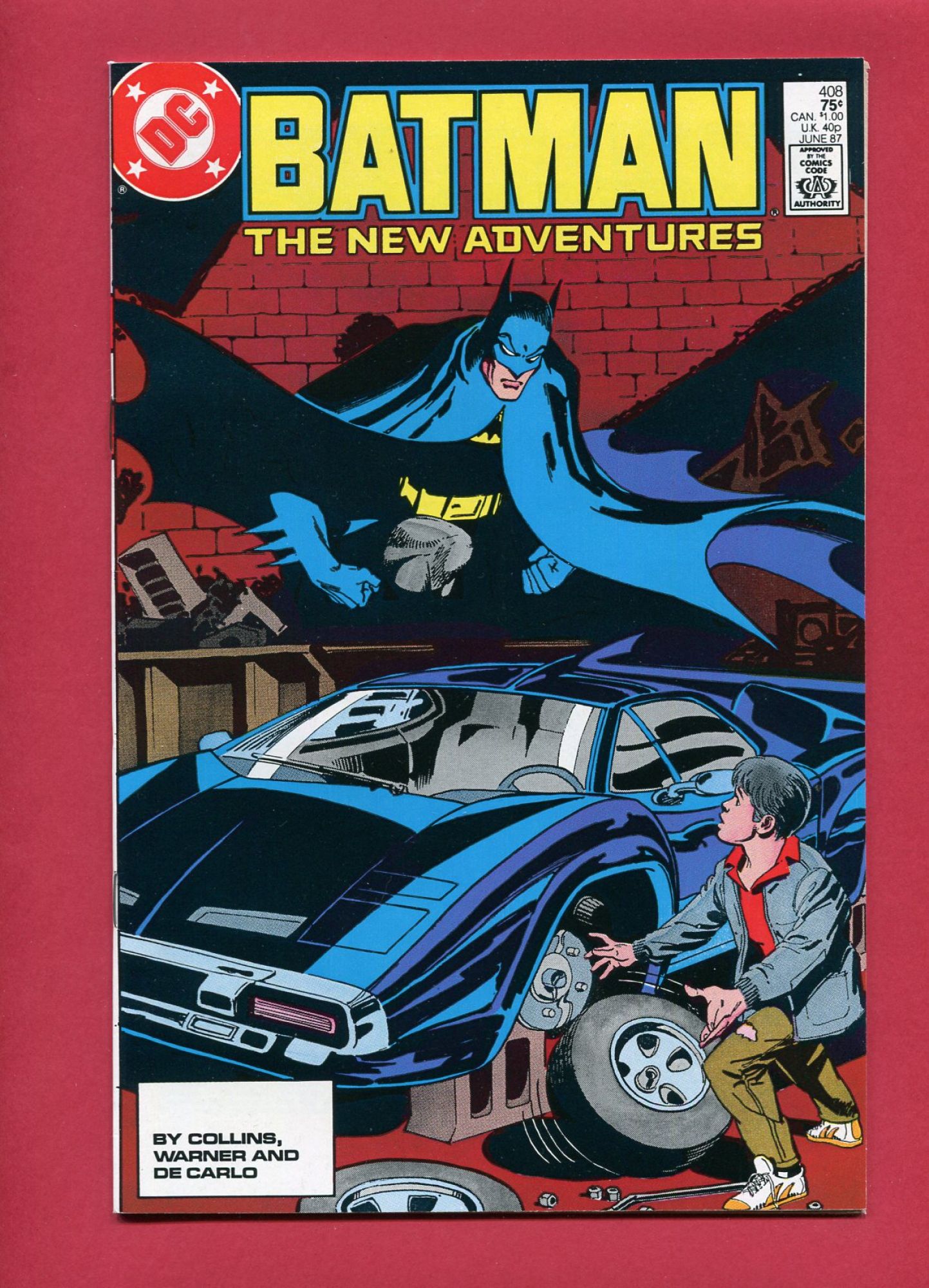 Batman #408, Jun 1987, 9.2 NM-