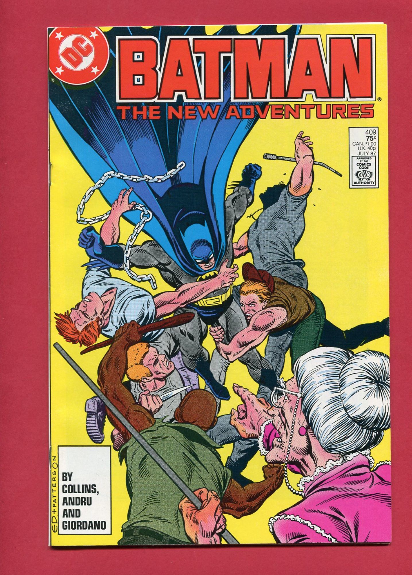Batman #409, Jul 1987, 9.2 NM-