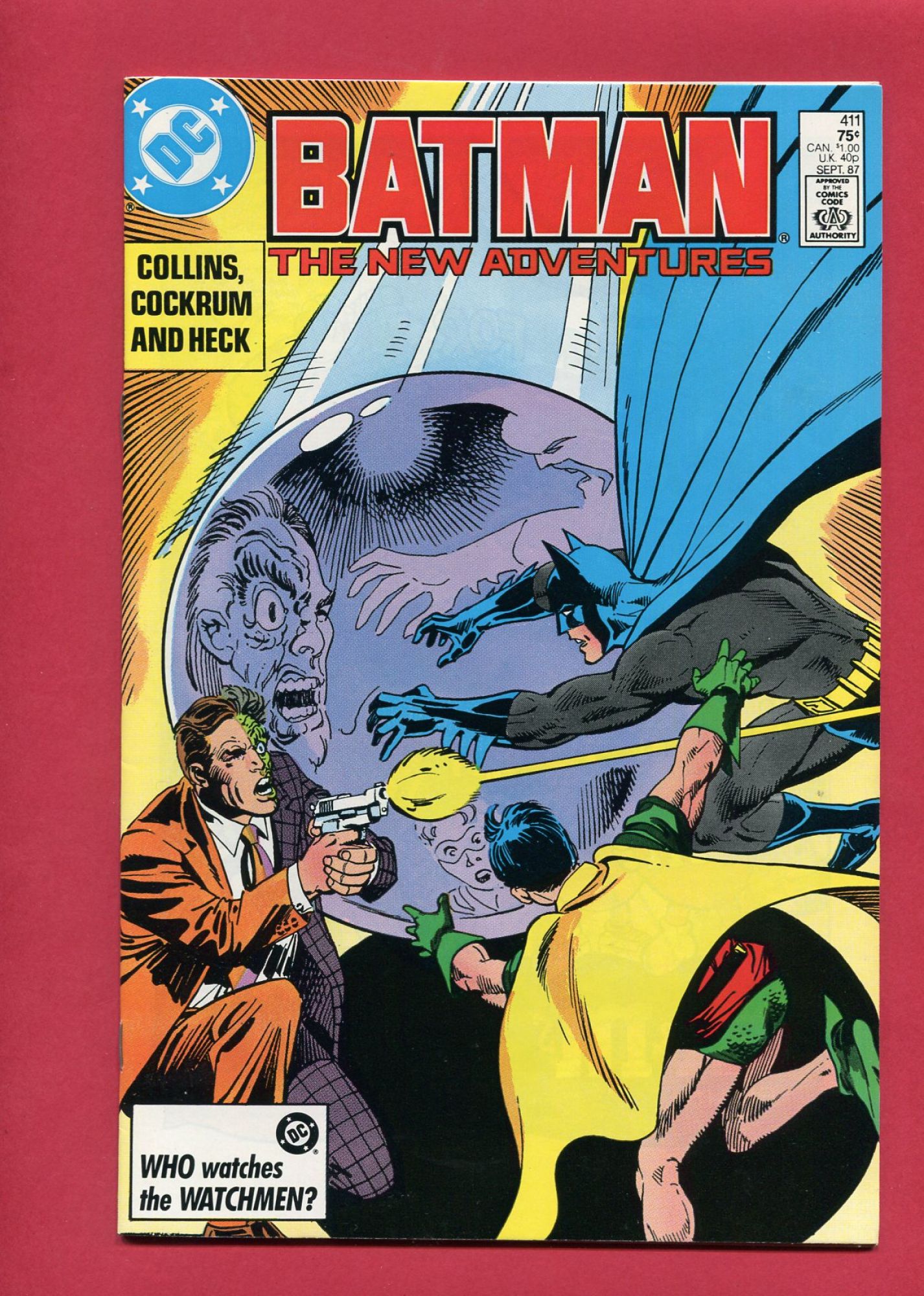 Batman #411, Sep 1987, 9.2 NM-
