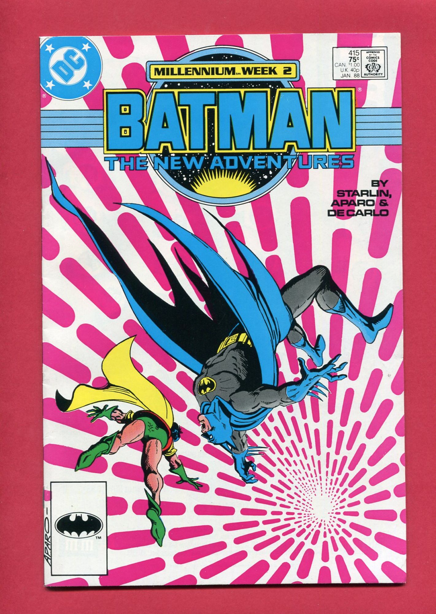 Batman #415, Jan 1988, 8.5 VF+