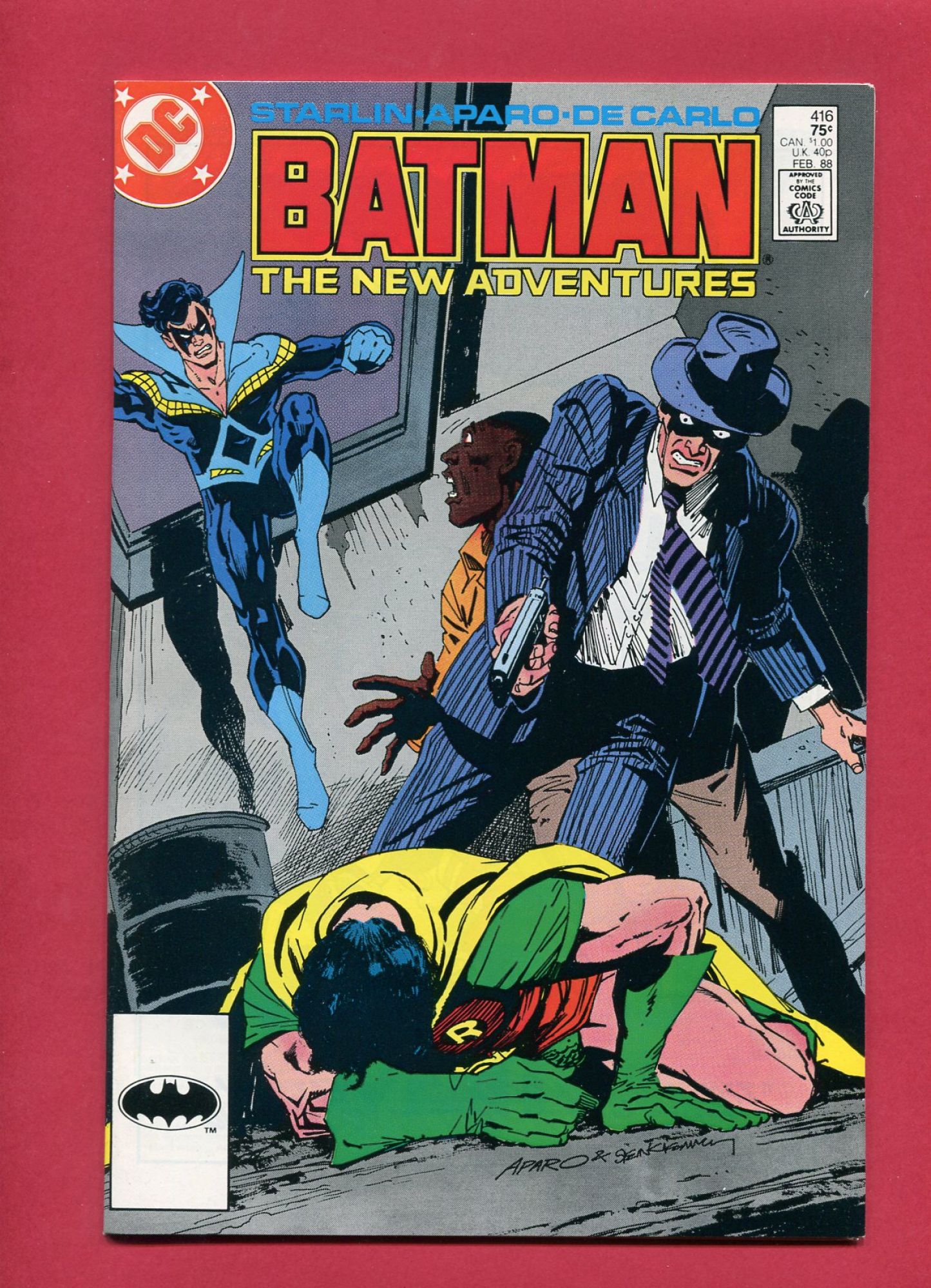 Batman #416, Feb 1988, 9.2 NM-