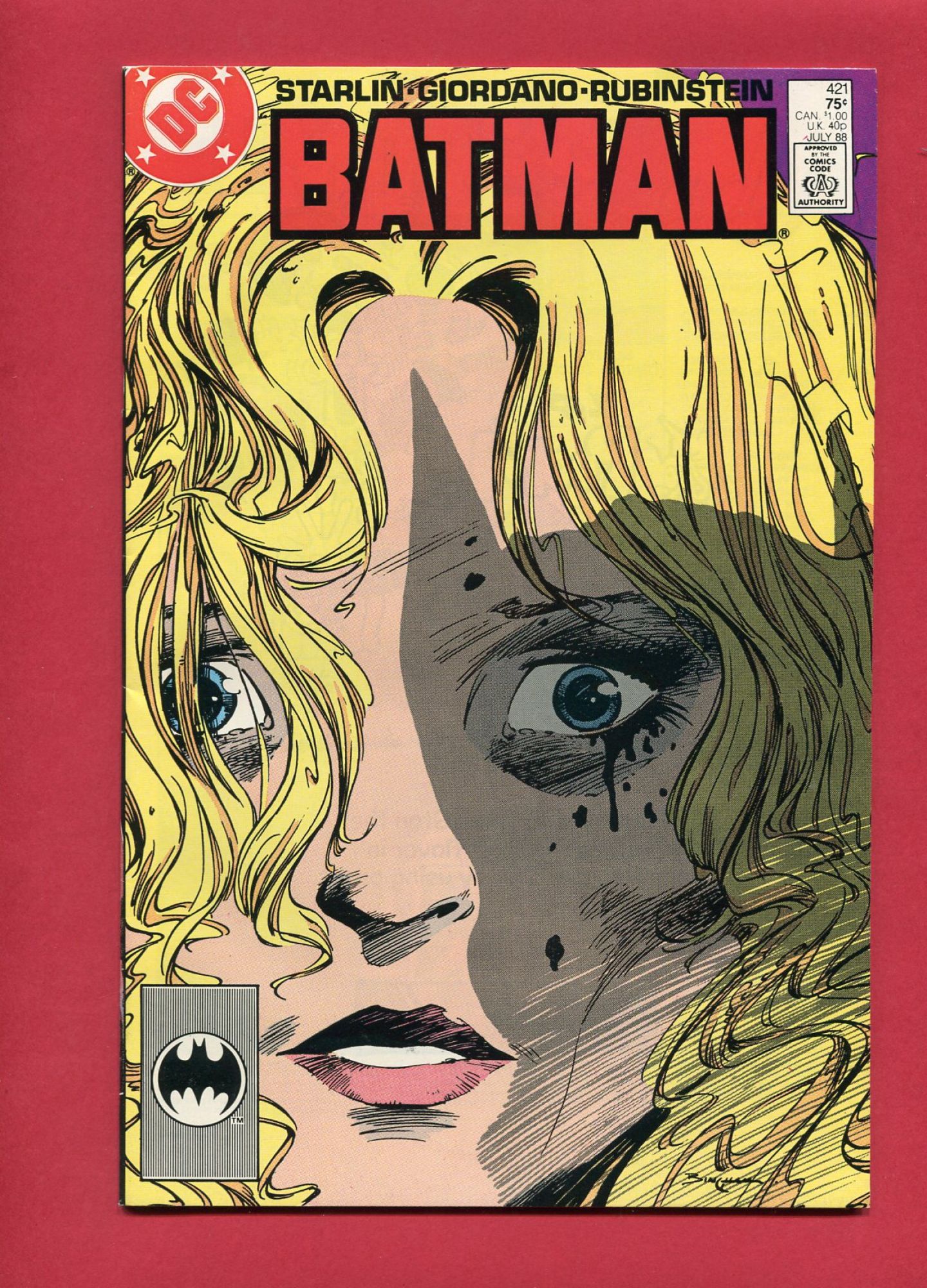Batman #421, Jul 1988, 9.2 NM-