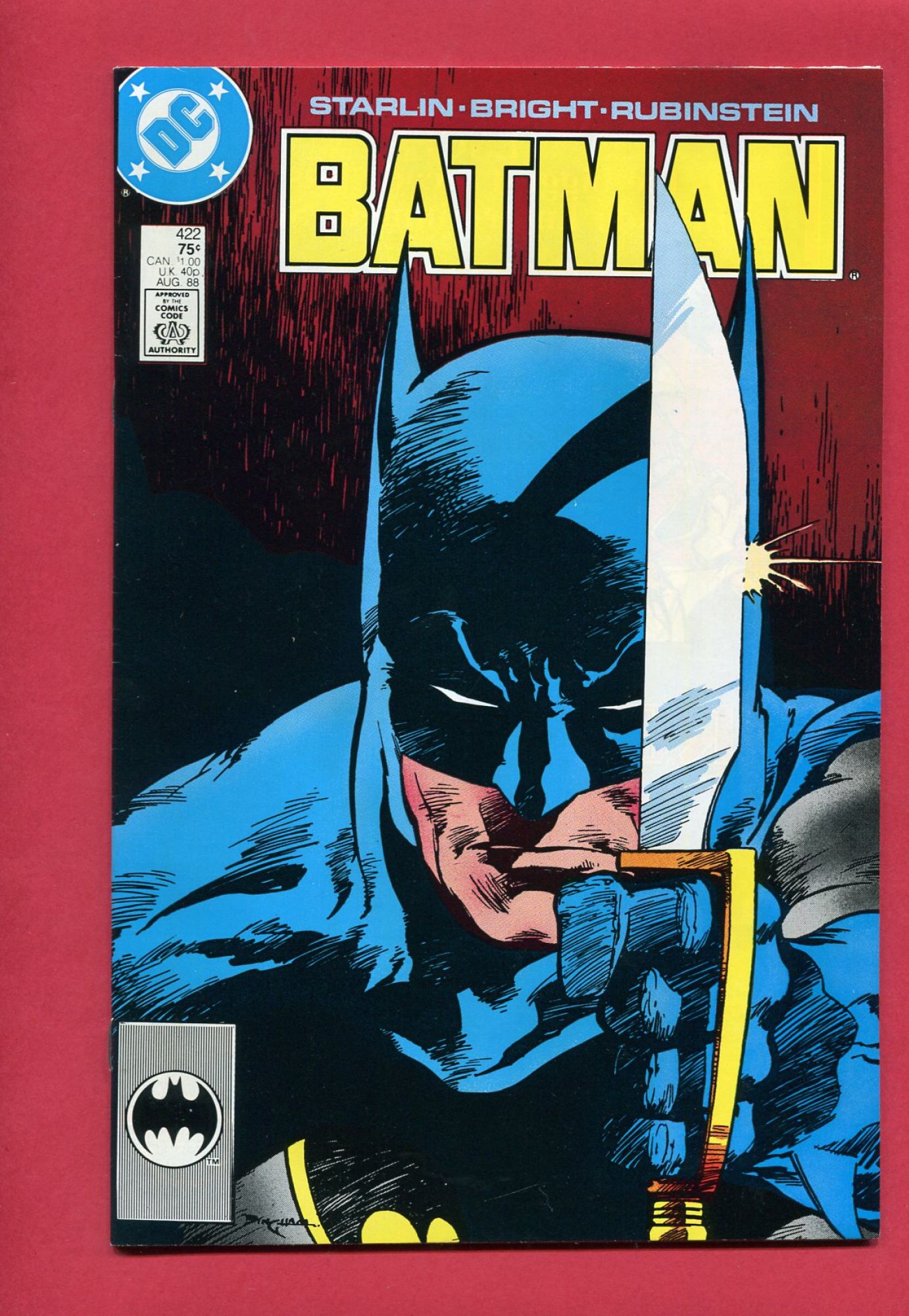 Batman #422, Aug 1988, 9.4 NM
