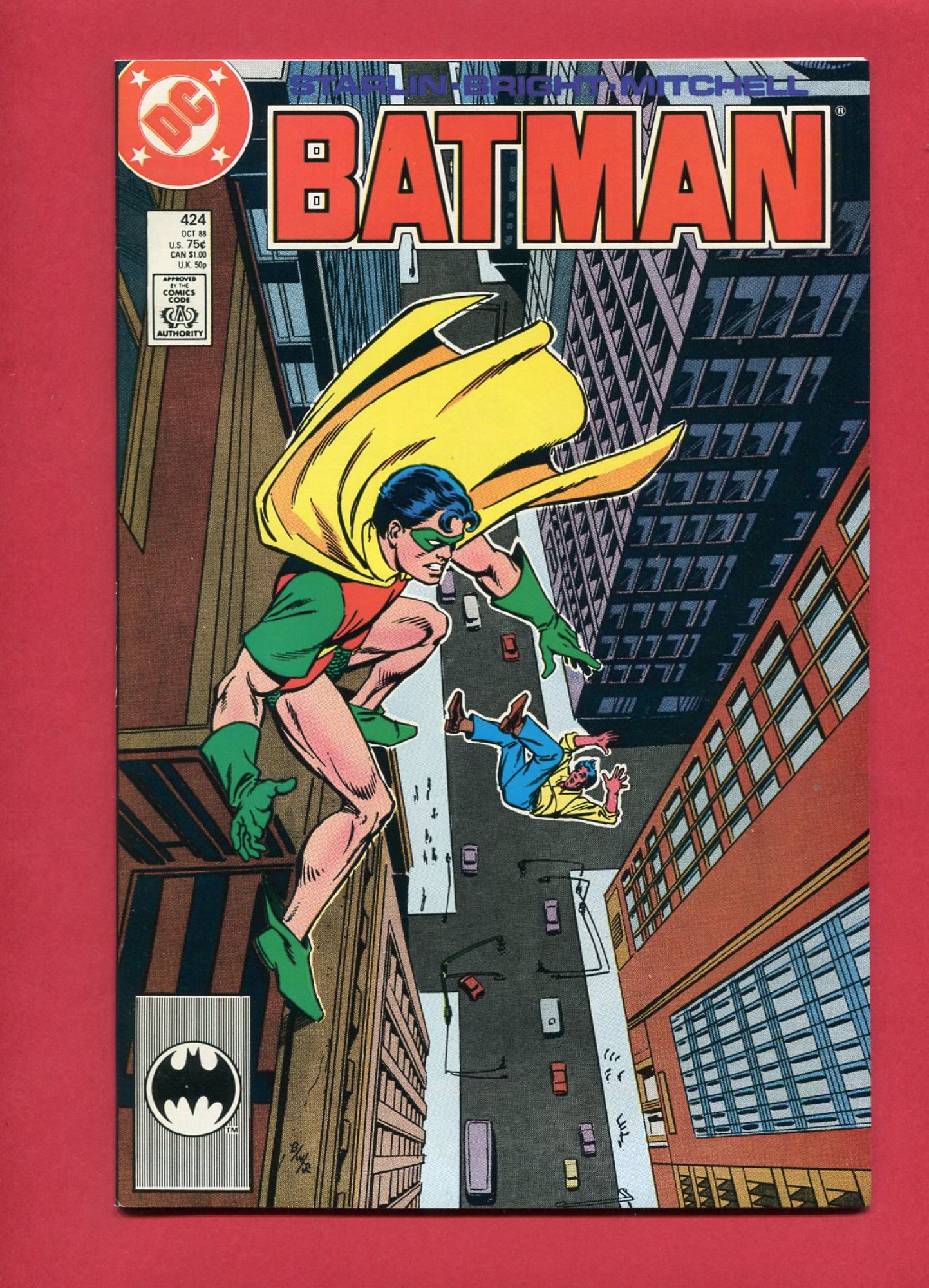 Batman #424, Oct 1988, 9.4 NM
