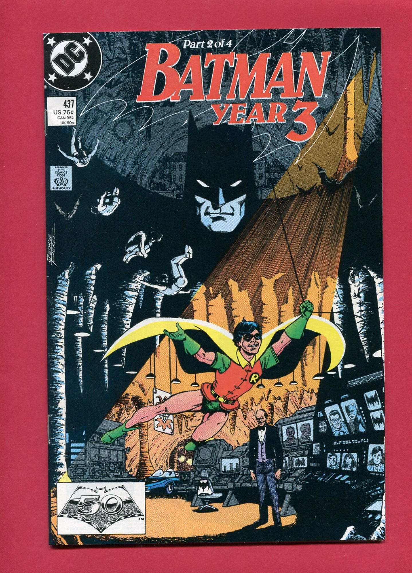 Batman #437, Aug 1989, 8.5 VF+