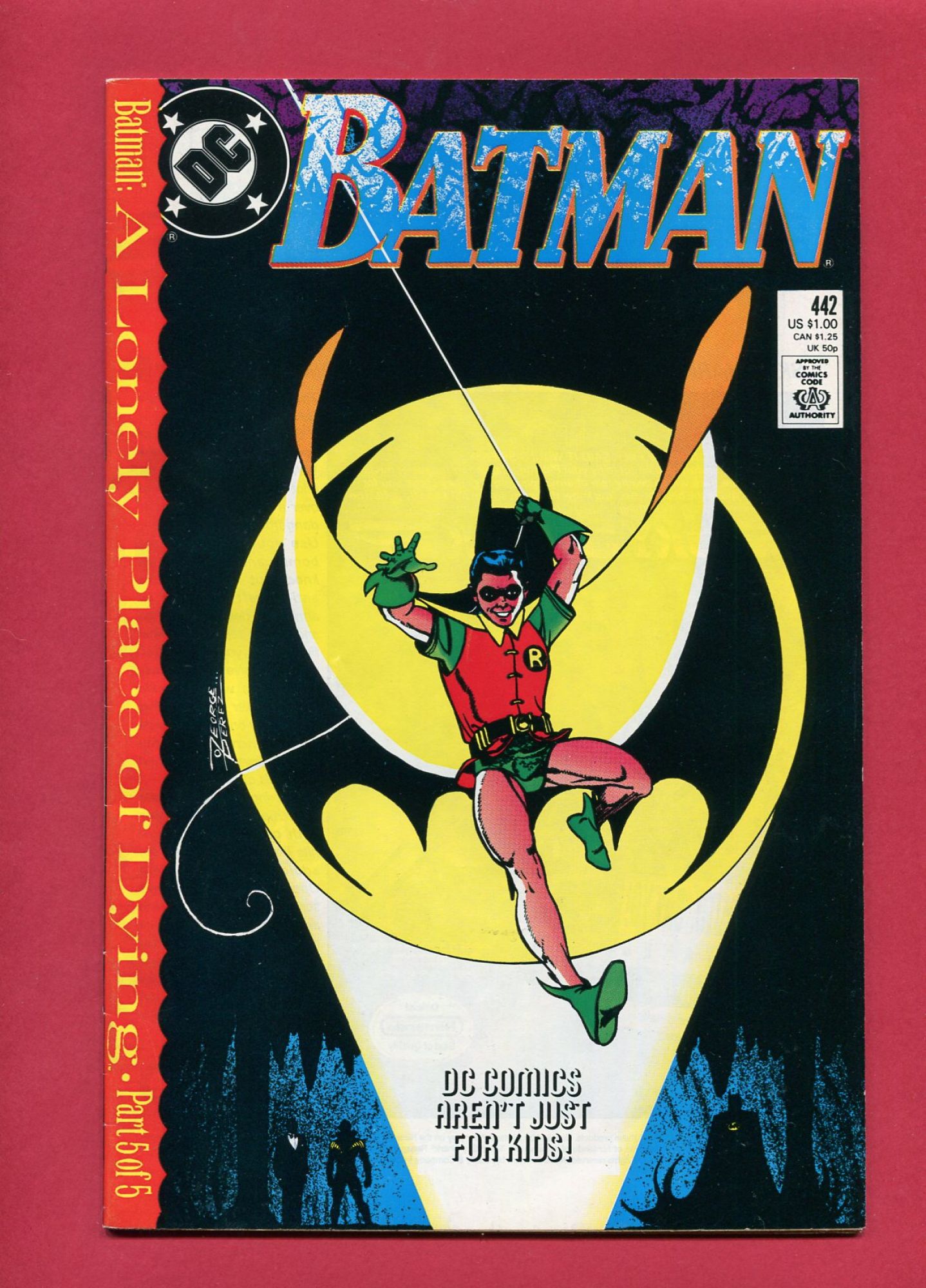 Batman #442, Dec 1989, 7.5 VF-