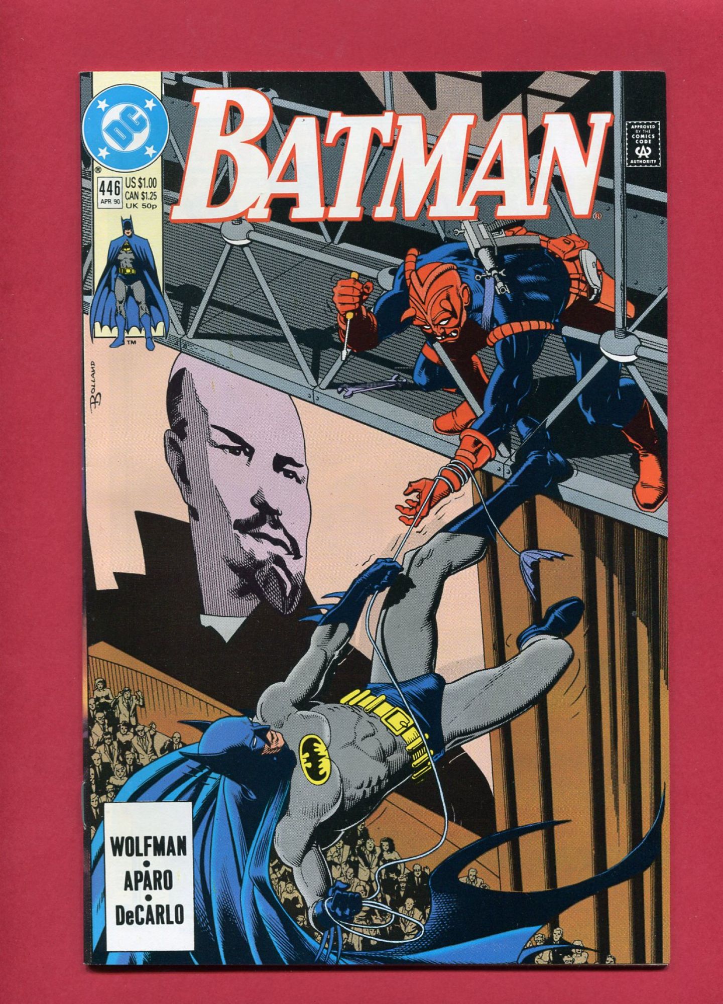 Batman #446, Apr 1990, 9.4 NM
