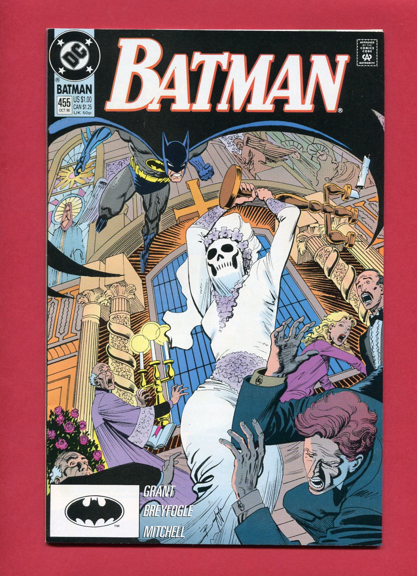 Batman #455, Oct 1990, 9.2 NM-