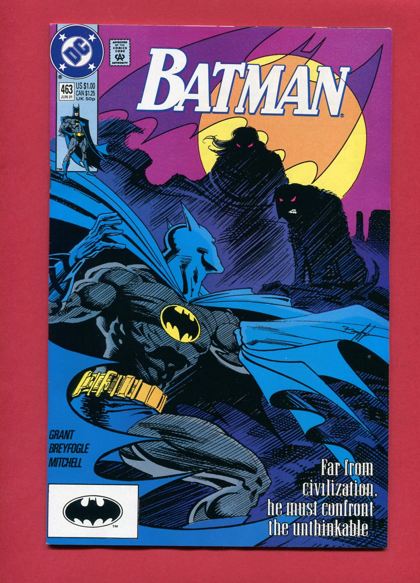 Batman #463, Jun 1991, 9.4 NM