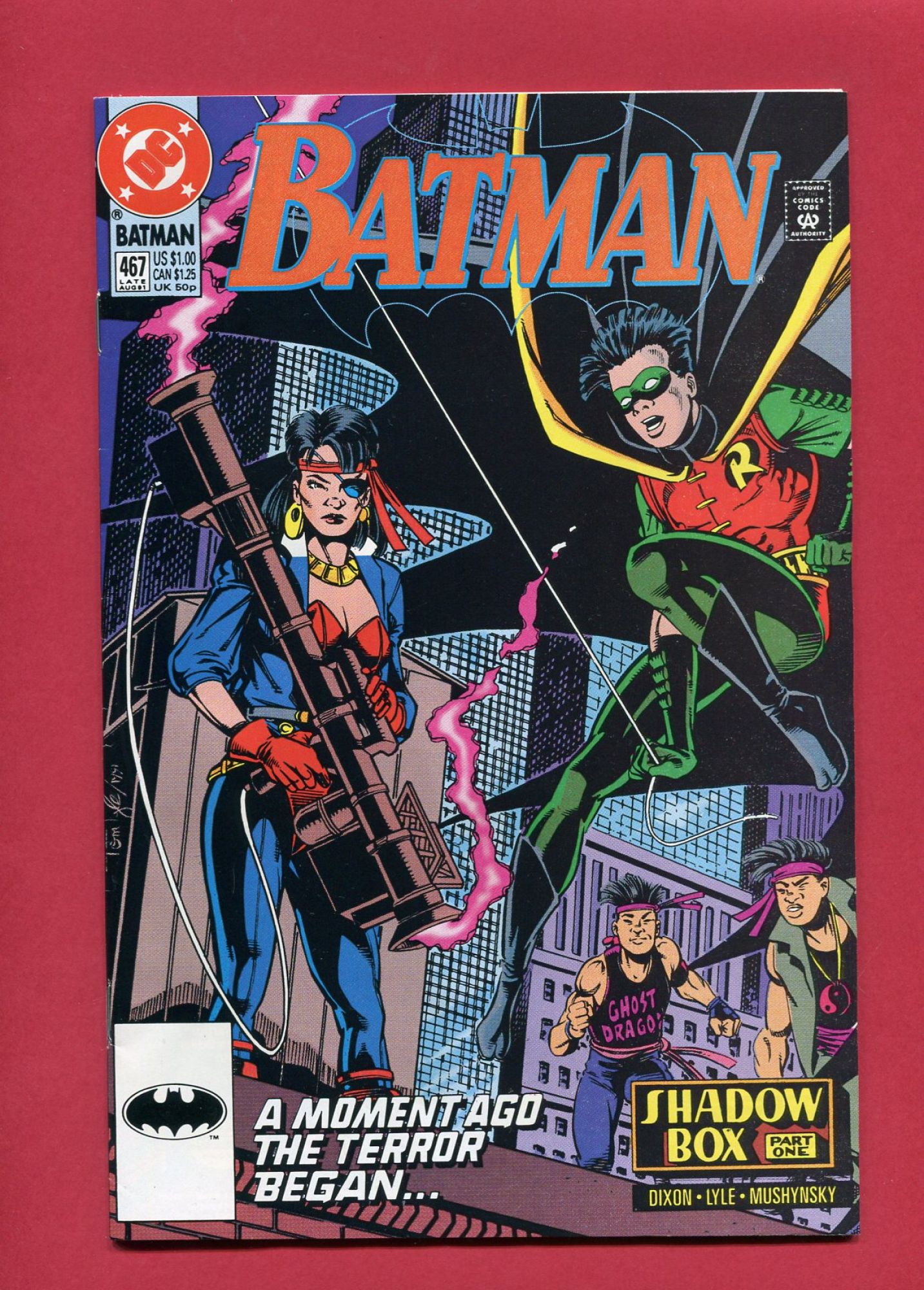 Batman #467, Aug 1991, 9.2 NM-