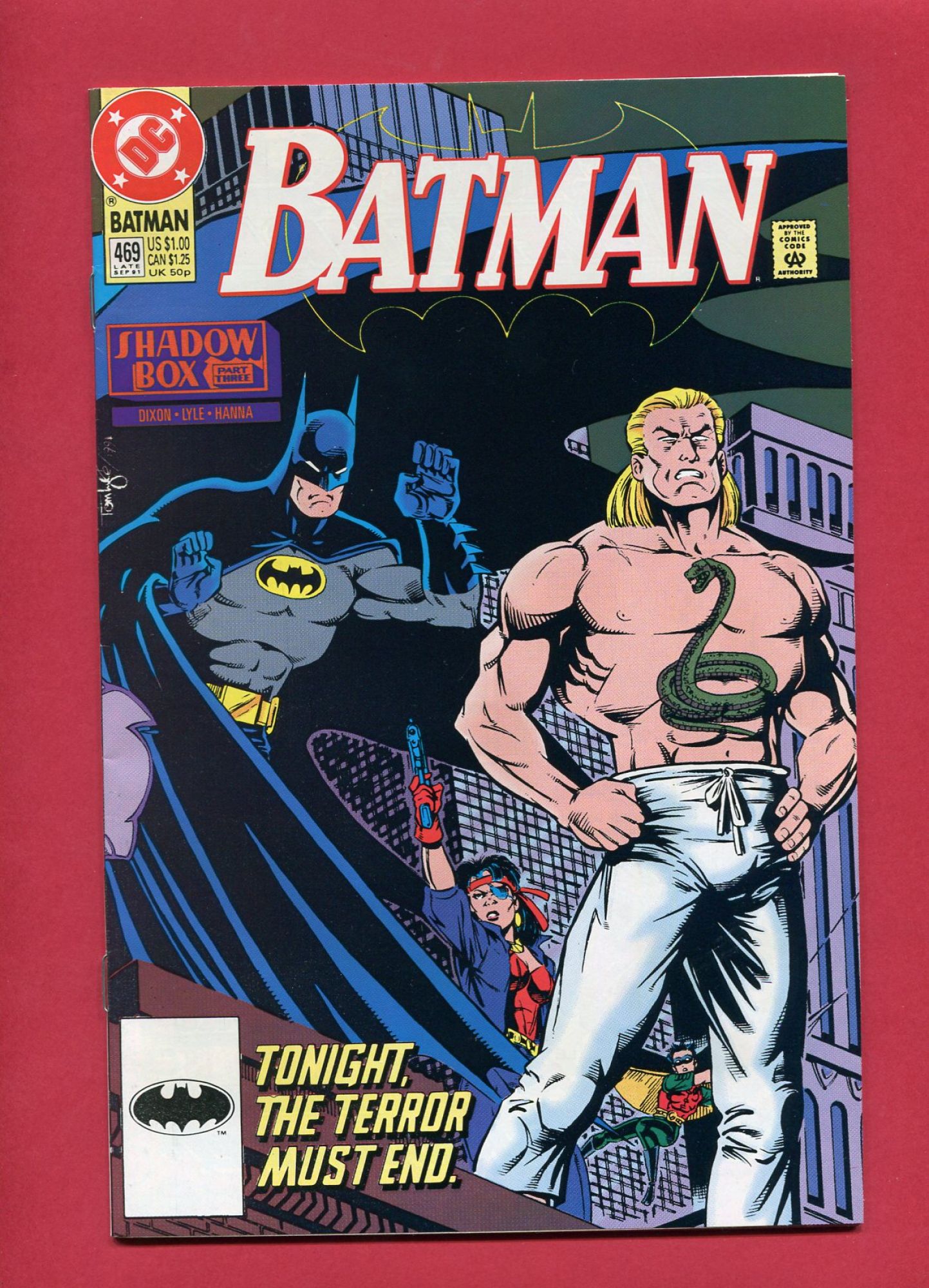 Batman #469, Sep 1991, 9.4 NM