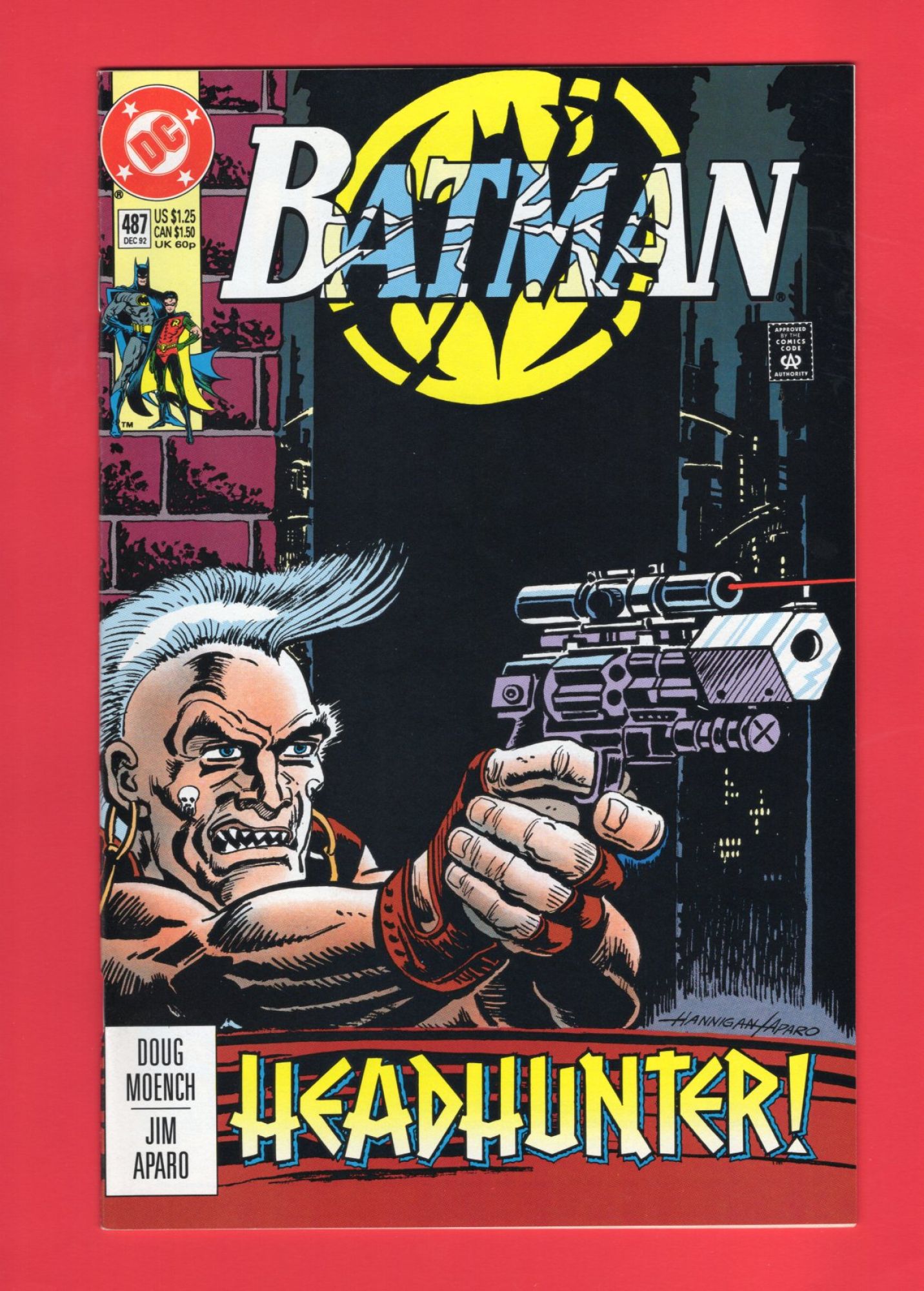Batman #487, Dec 1992, 9.2 NM-