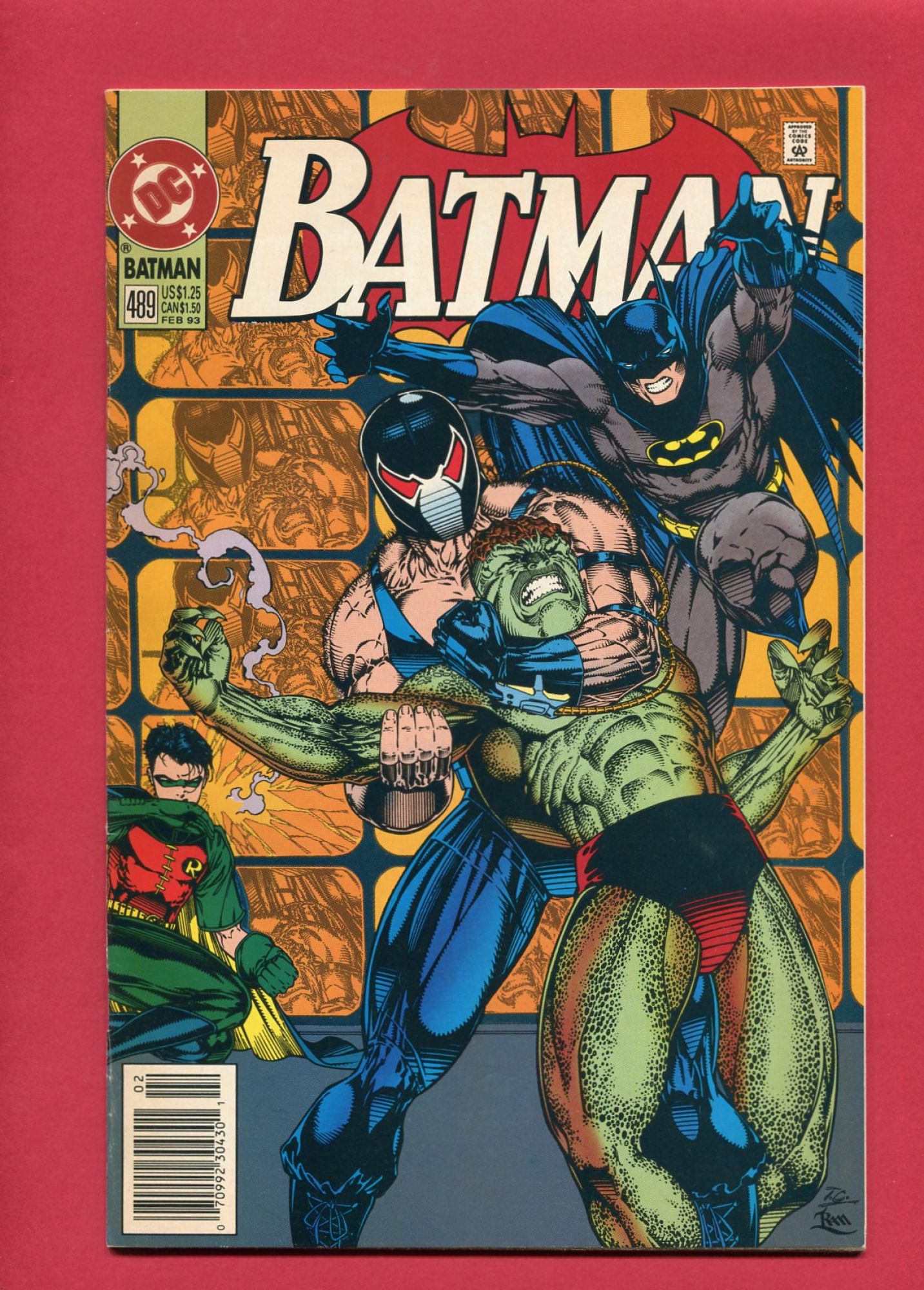 Batman #489, Feb 1993, 8.0 VF