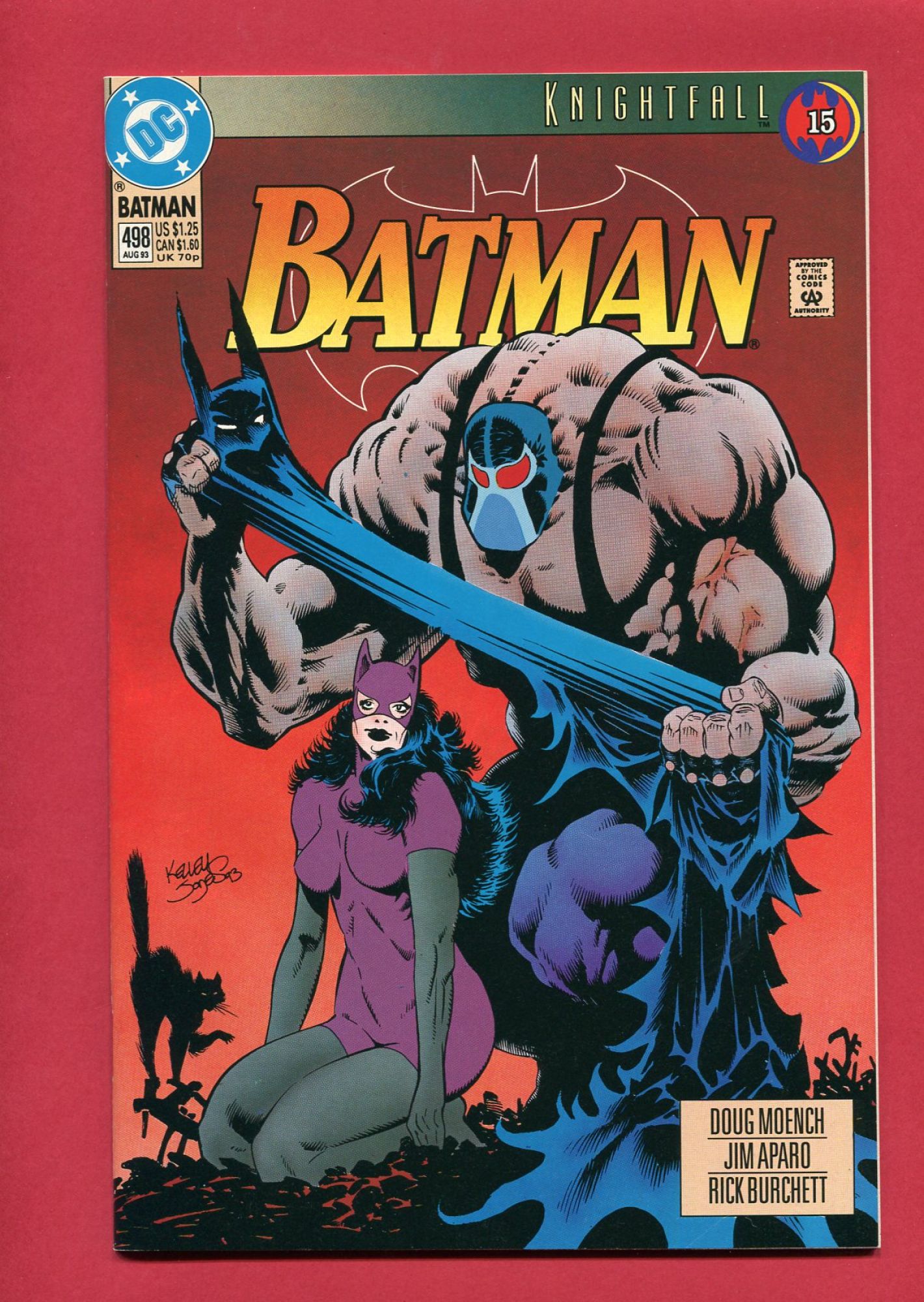 Batman #498, Aug 1993, 9.4 NM