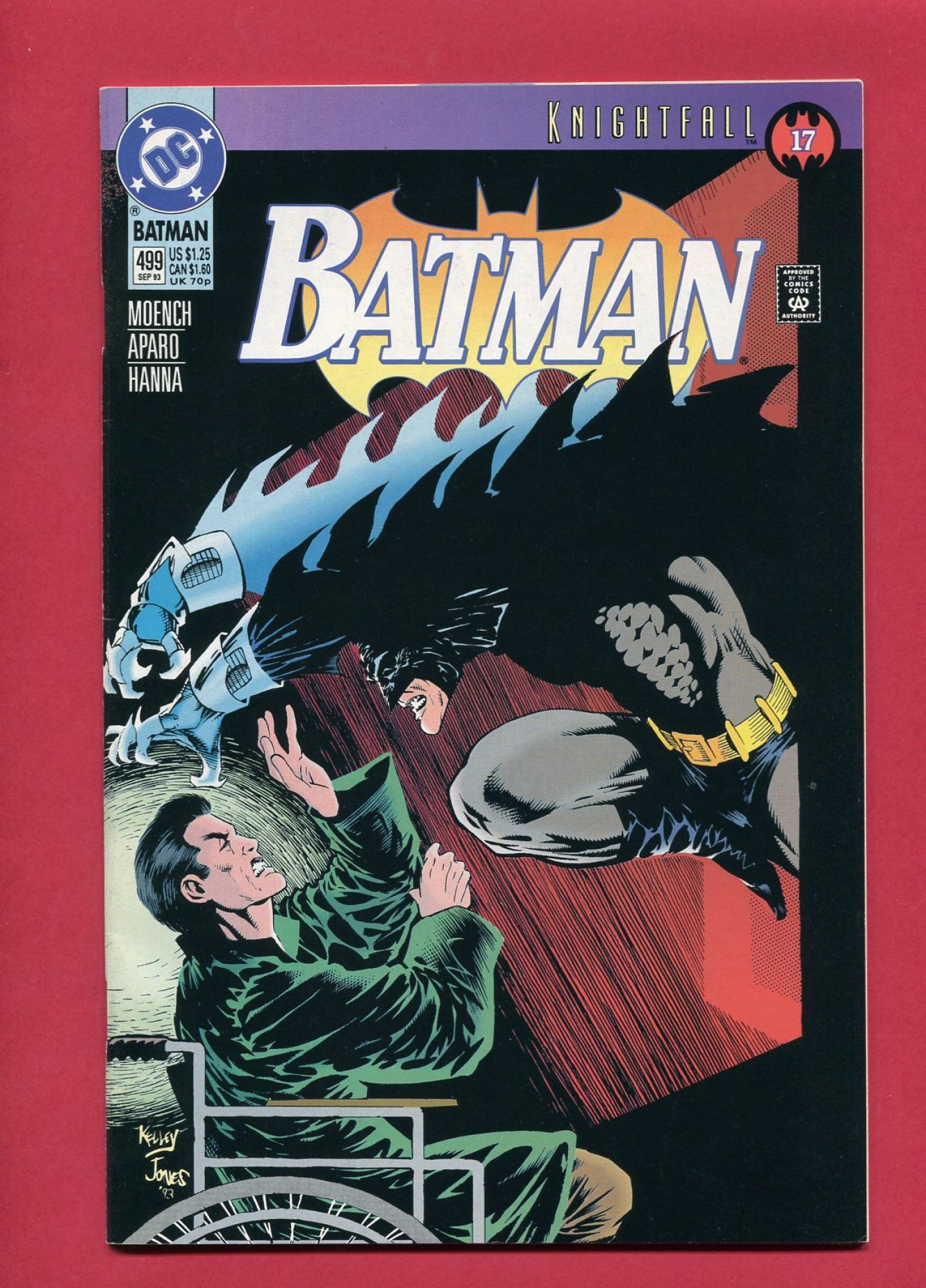 Batman #499, Sep 1993, 8.5 VF+