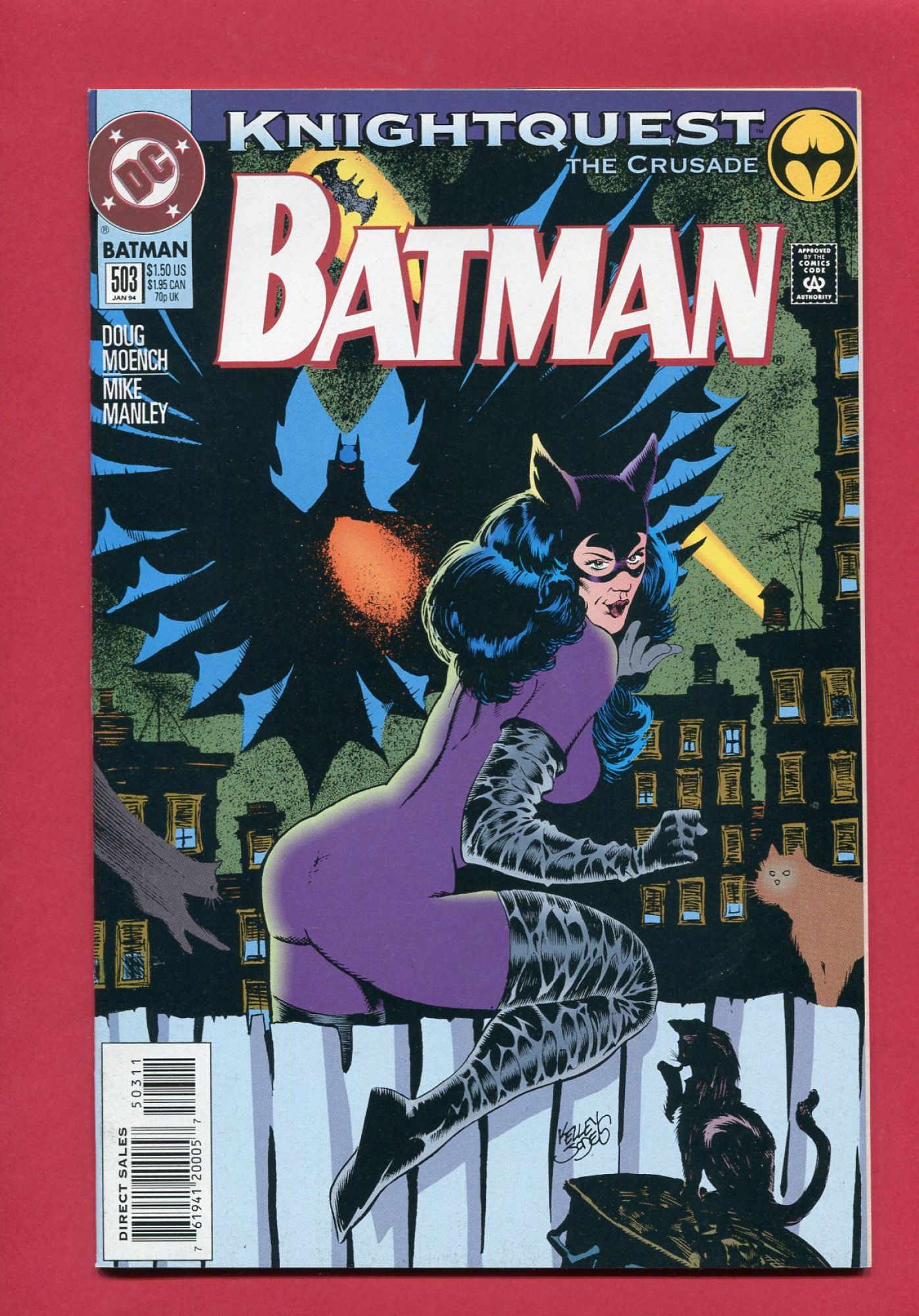 Batman #503, Jan 1994, 9.4 NM