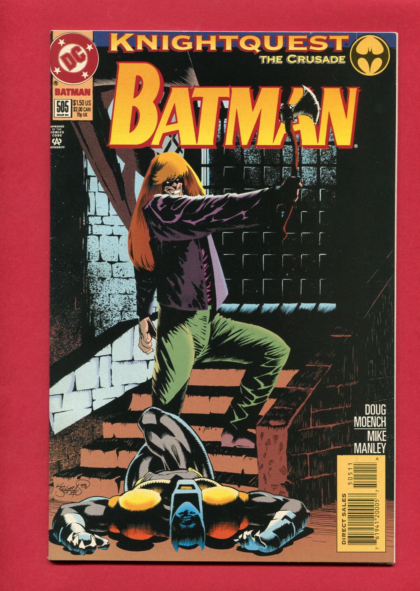 Batman #505, Mar 1994, 9.4 NM