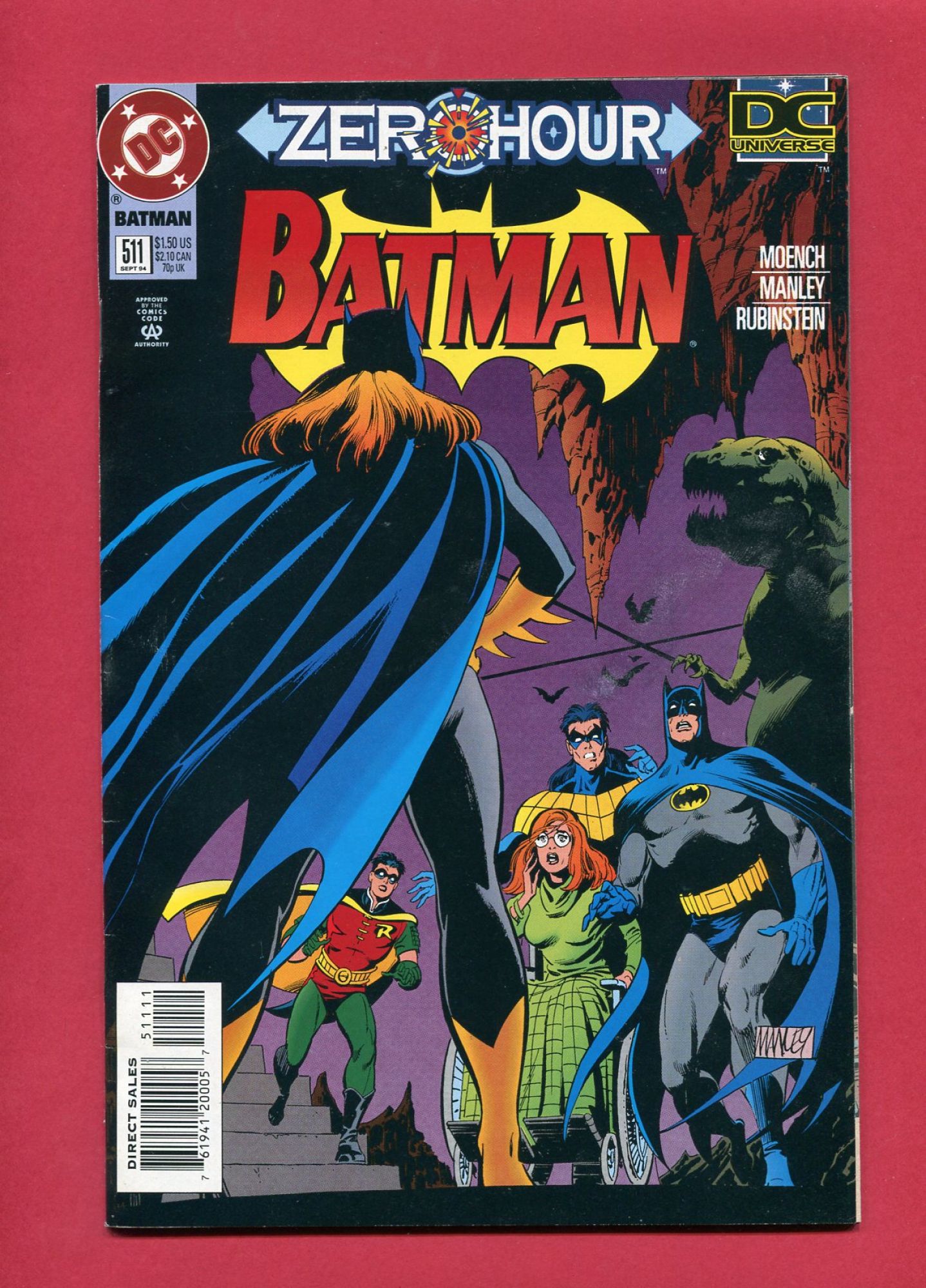 Batman #511, Sep 1994, 8.0 VF