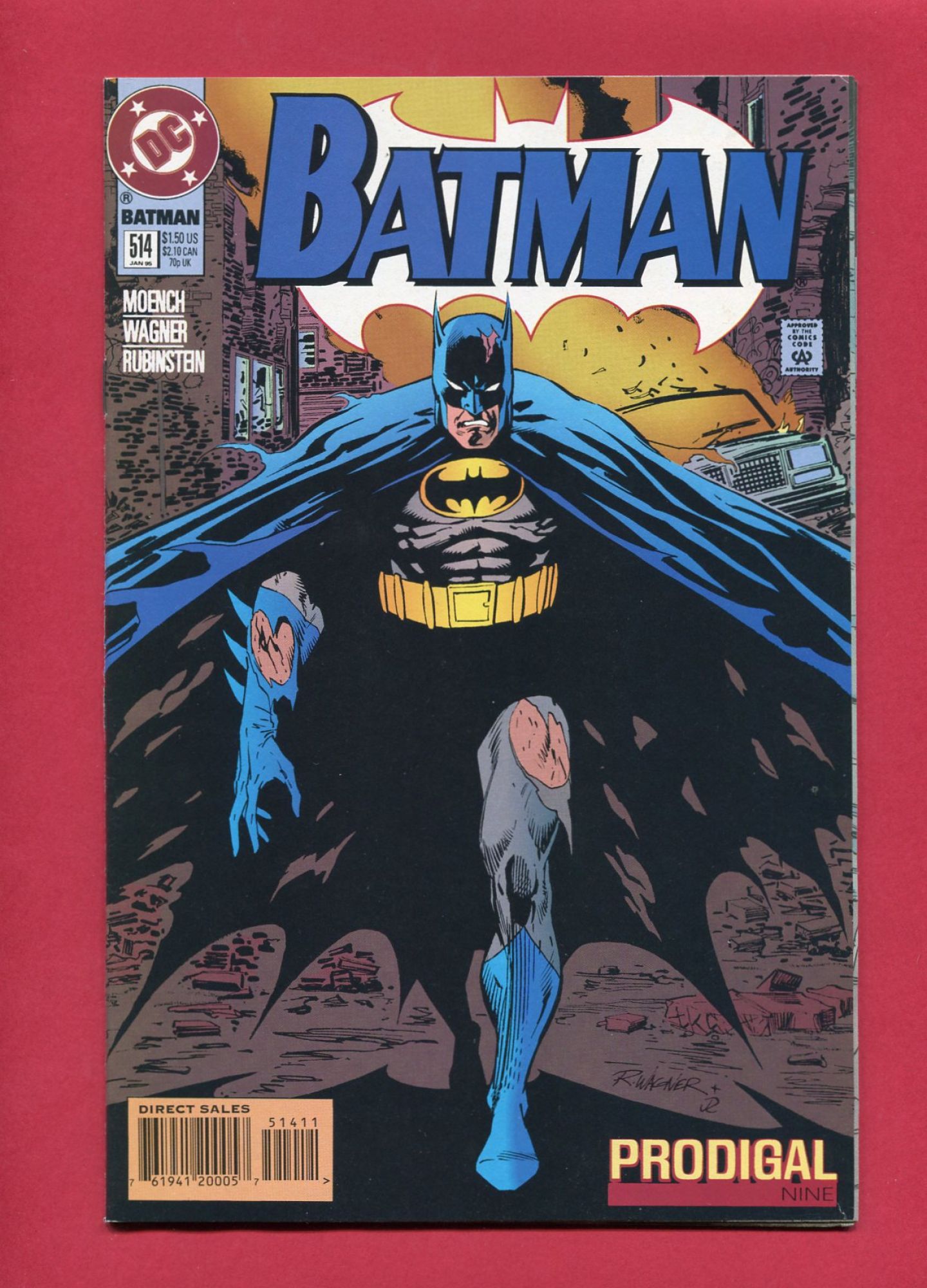 Batman #514, Jan 1995, 8.5 VF+