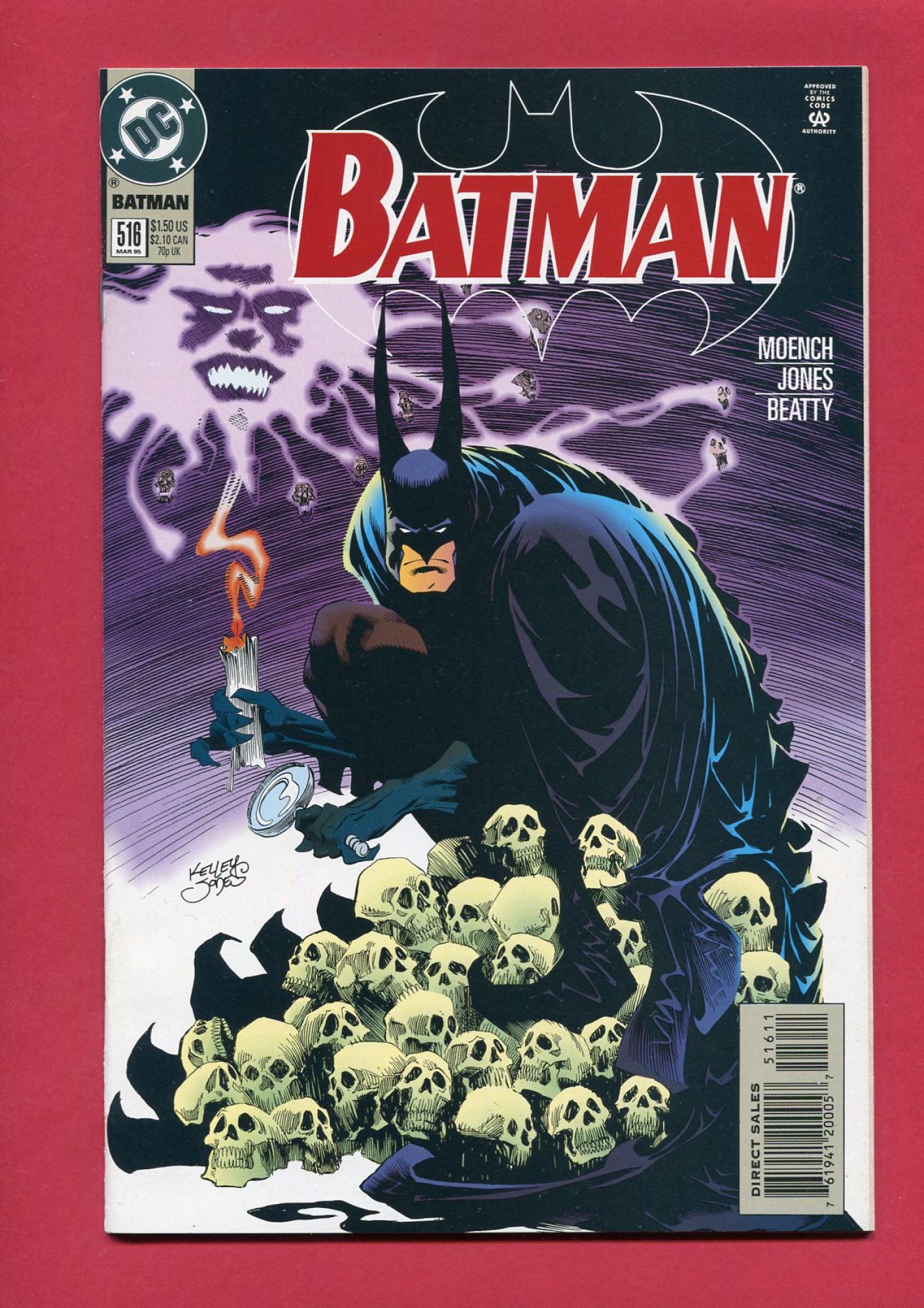 Batman #516, Mar 1995, 8.5 VF+