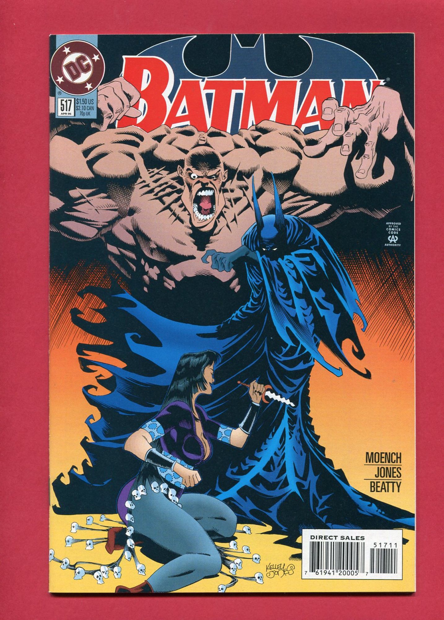 Batman #517, Apr 1995, 9.4 NM