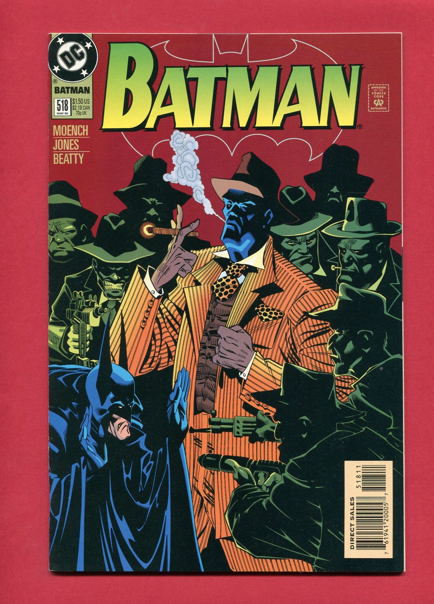 Batman #518, May 1995, 9.2 NM-